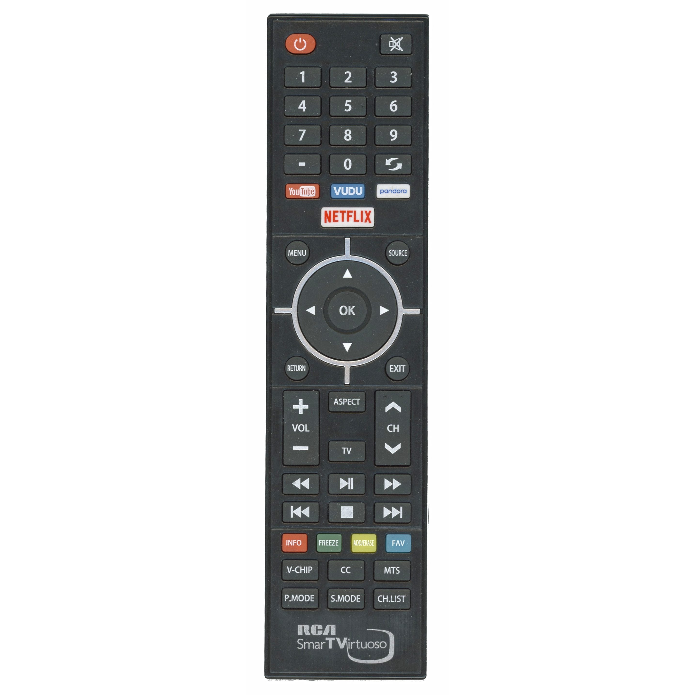 RCA SmarTVirtuoso TV Remote Control - RNSMU5536REM