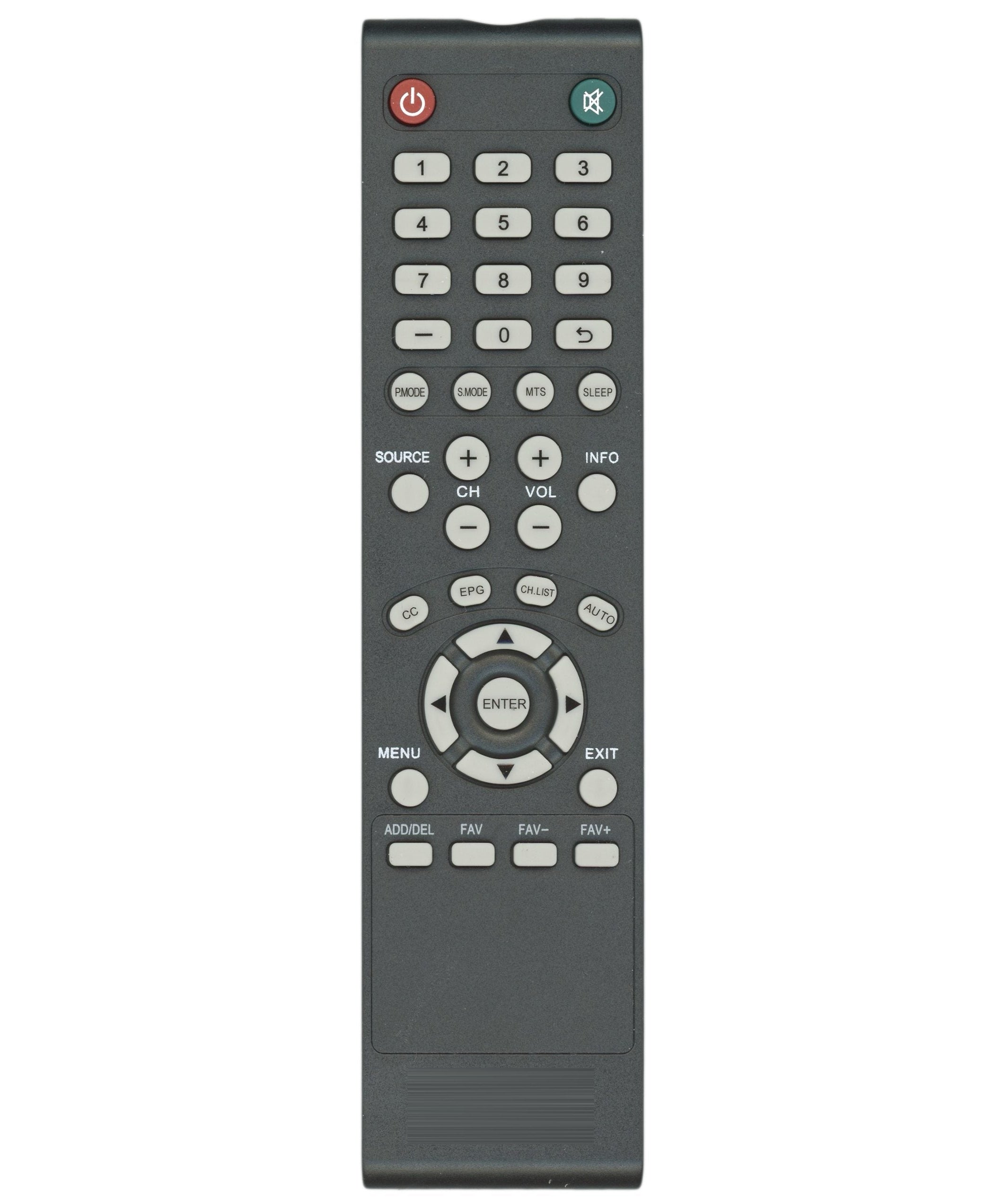 RCA TC3250ABREM Technicolor TV Remote Control