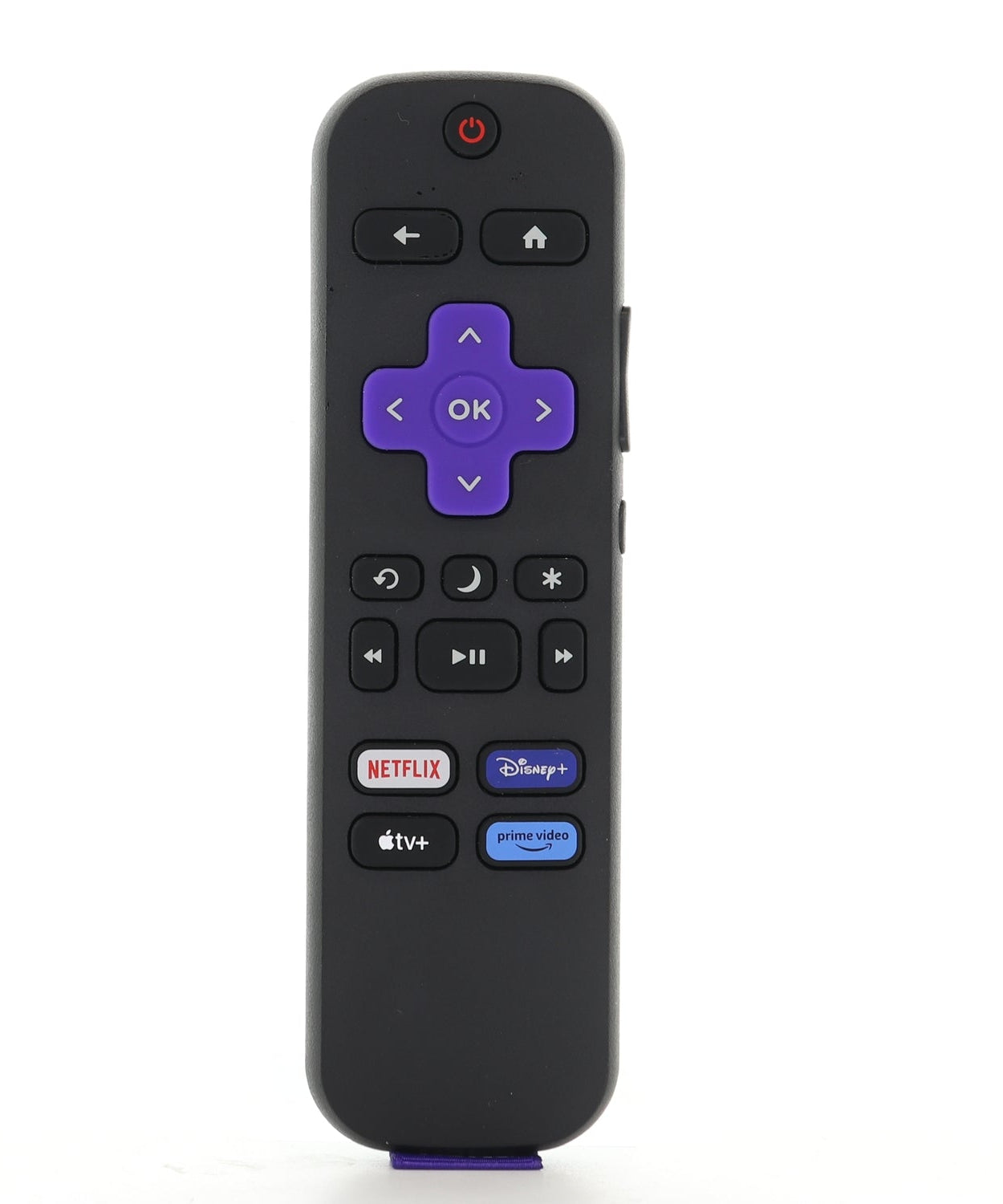 Roku RC-CHIR for Roku TVs Remote Control | IR | Netflix | Disney + | Apple TV + | Prime Video - 3026000138