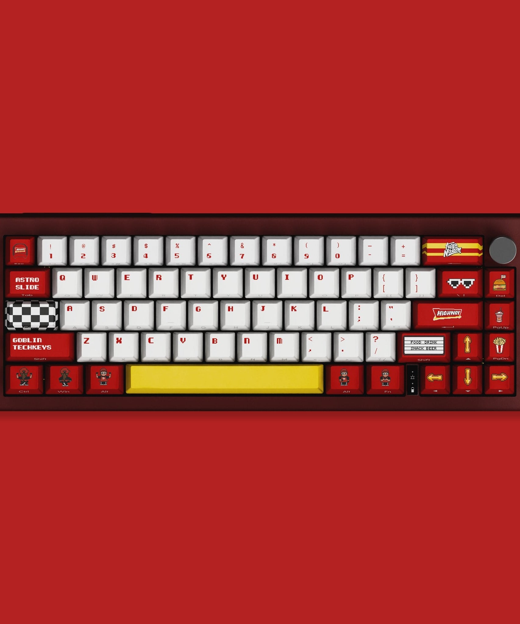 [Ready Stock] Goblintechkeys x Highway Cafe x Trap Nation GTK65 Keyboard