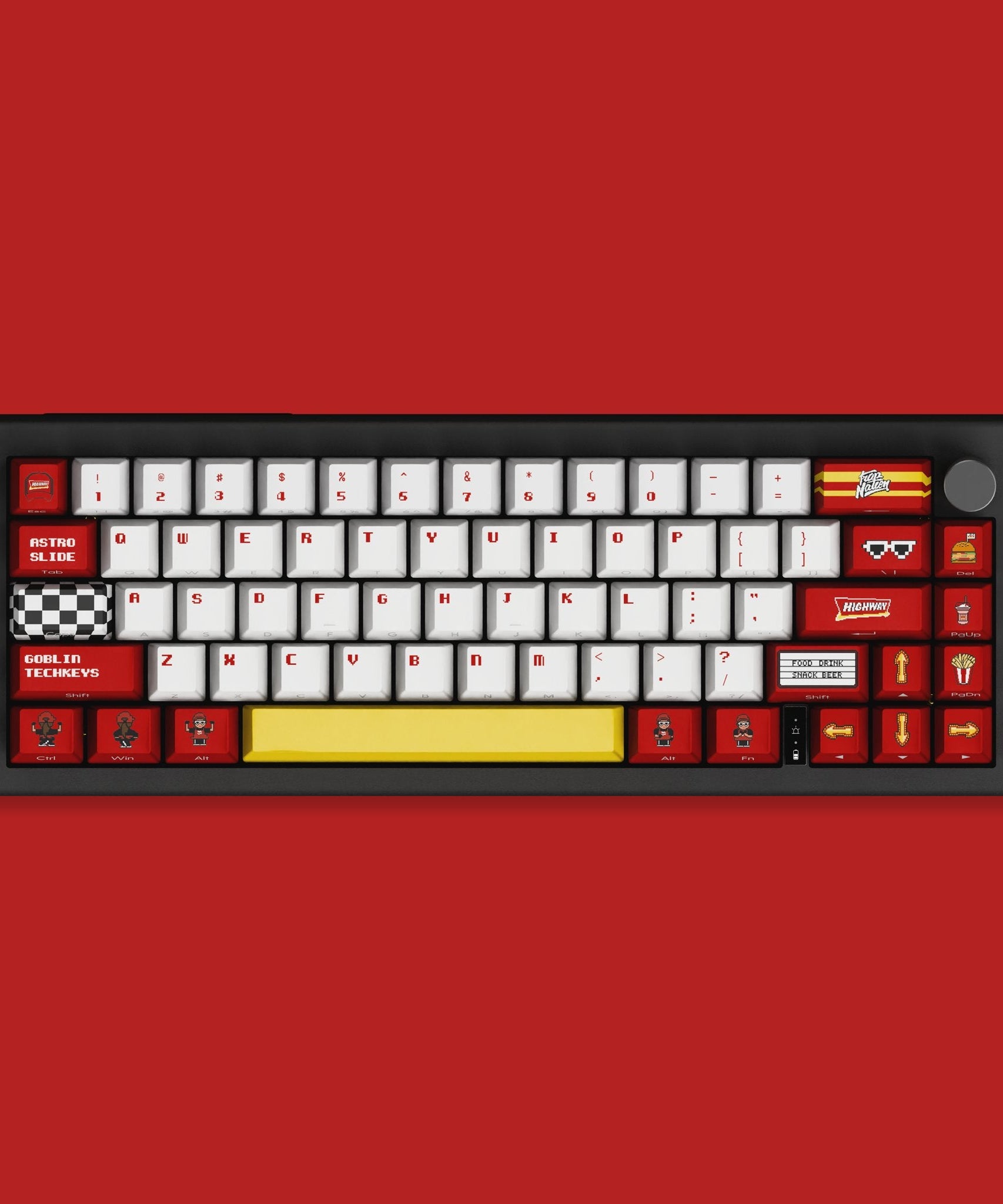 [Ready Stock] Goblintechkeys x Highway Cafe x Trap Nation GTK65 Keyboard