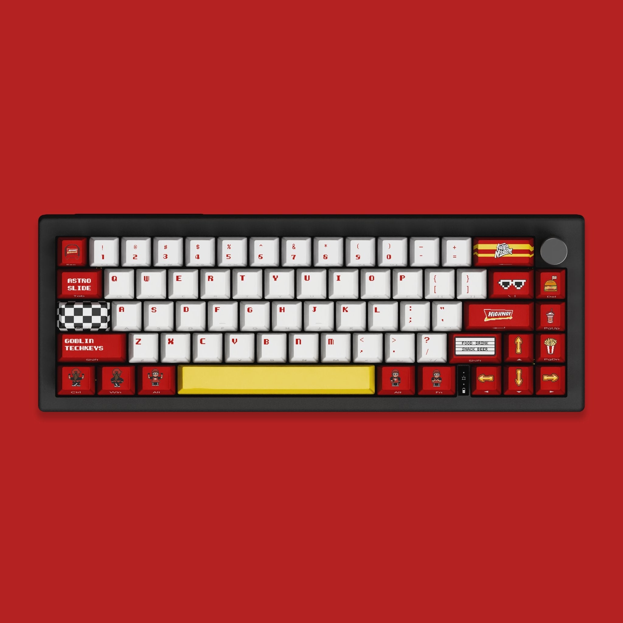 [Ready Stock] Goblintechkeys x Highway Cafe x Trap Nation GTK65 Keyboard