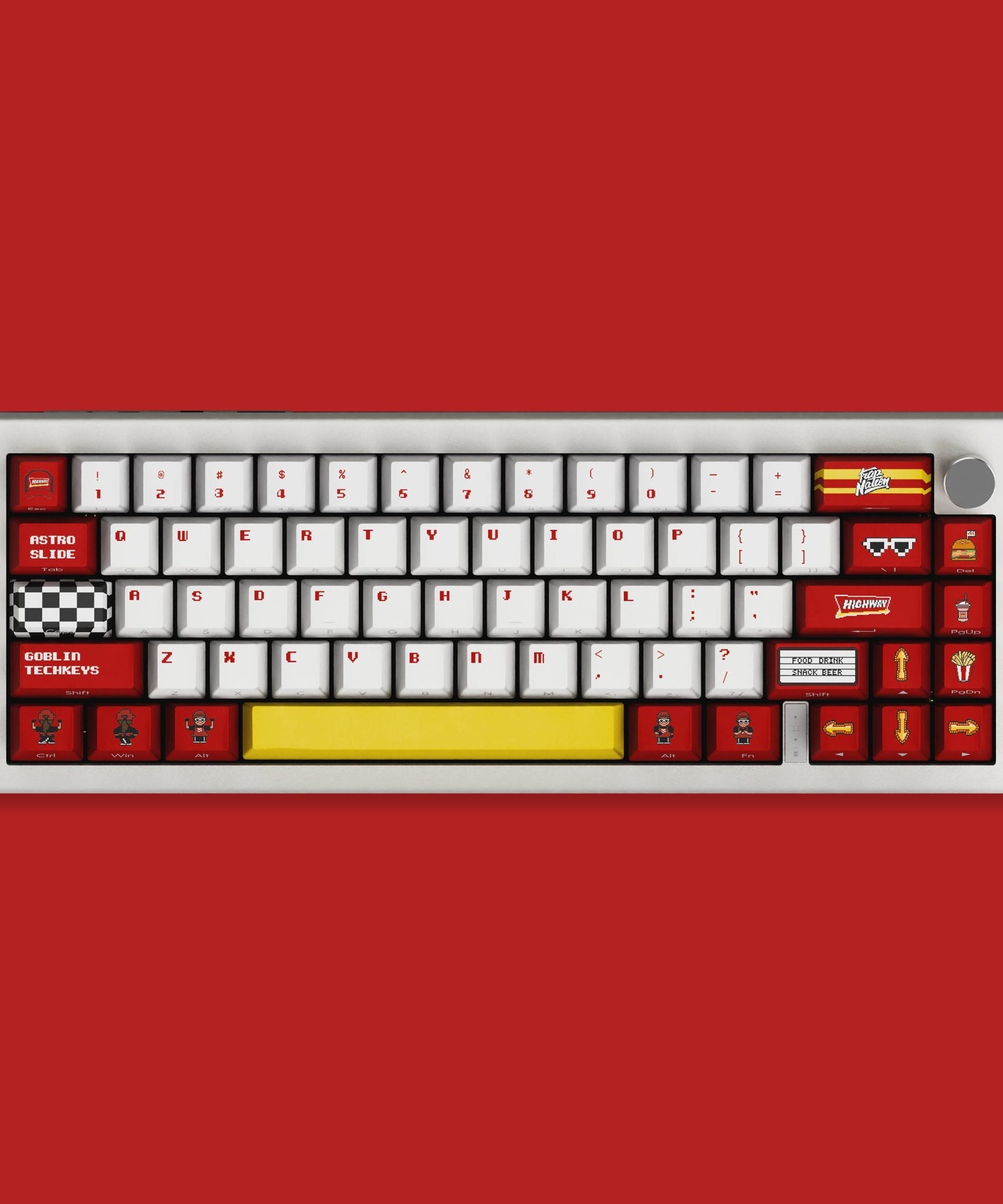 [Ready Stock] Goblintechkeys x Highway Cafe x Trap Nation GTK65 Keyboard