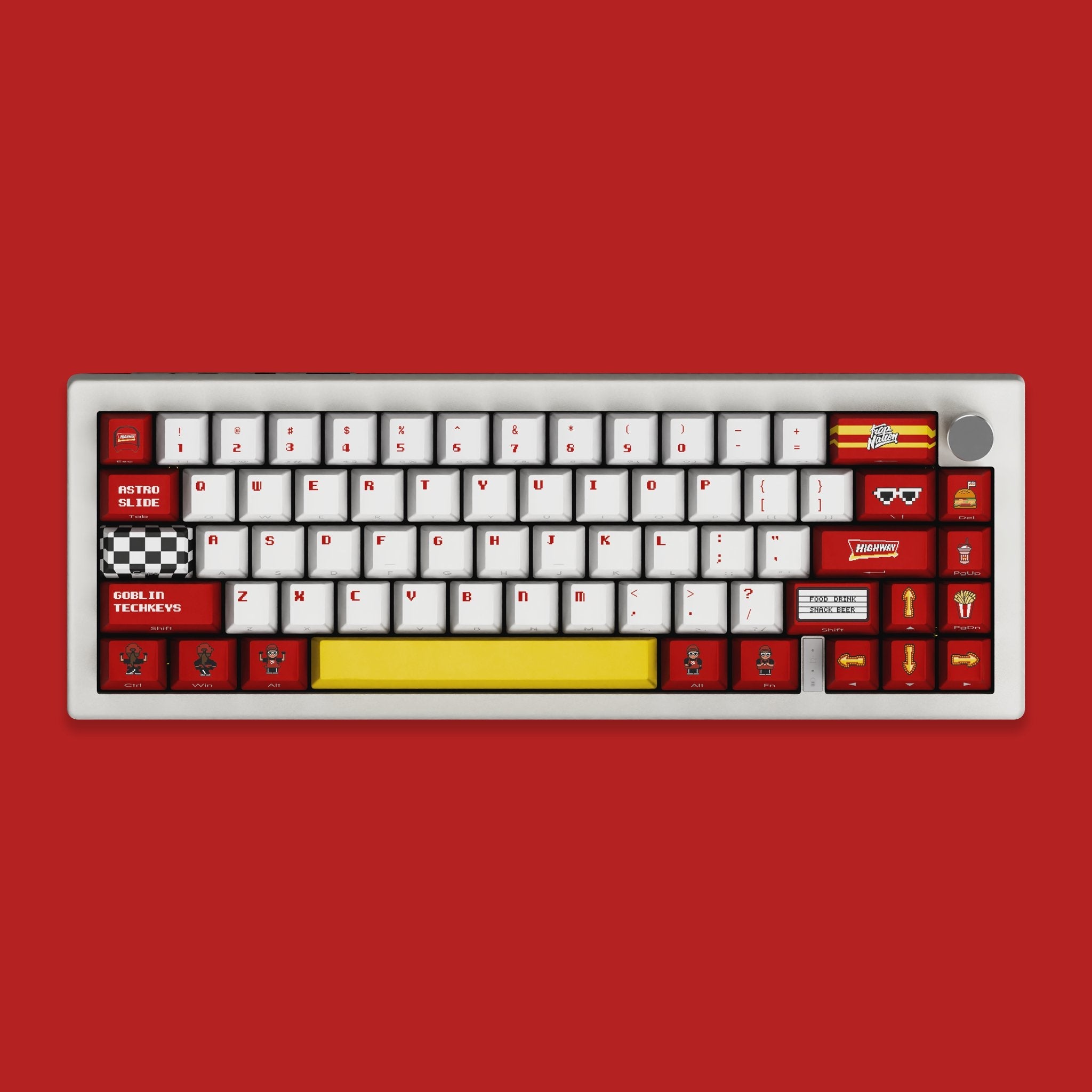 [Ready Stock] Goblintechkeys x Highway Cafe x Trap Nation GTK65 Keyboard