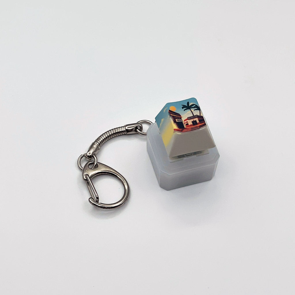 [Ready Stock] Goblintechkeys x Highway Cafe x Trap Nation LED Keycaps Fidget Keychain