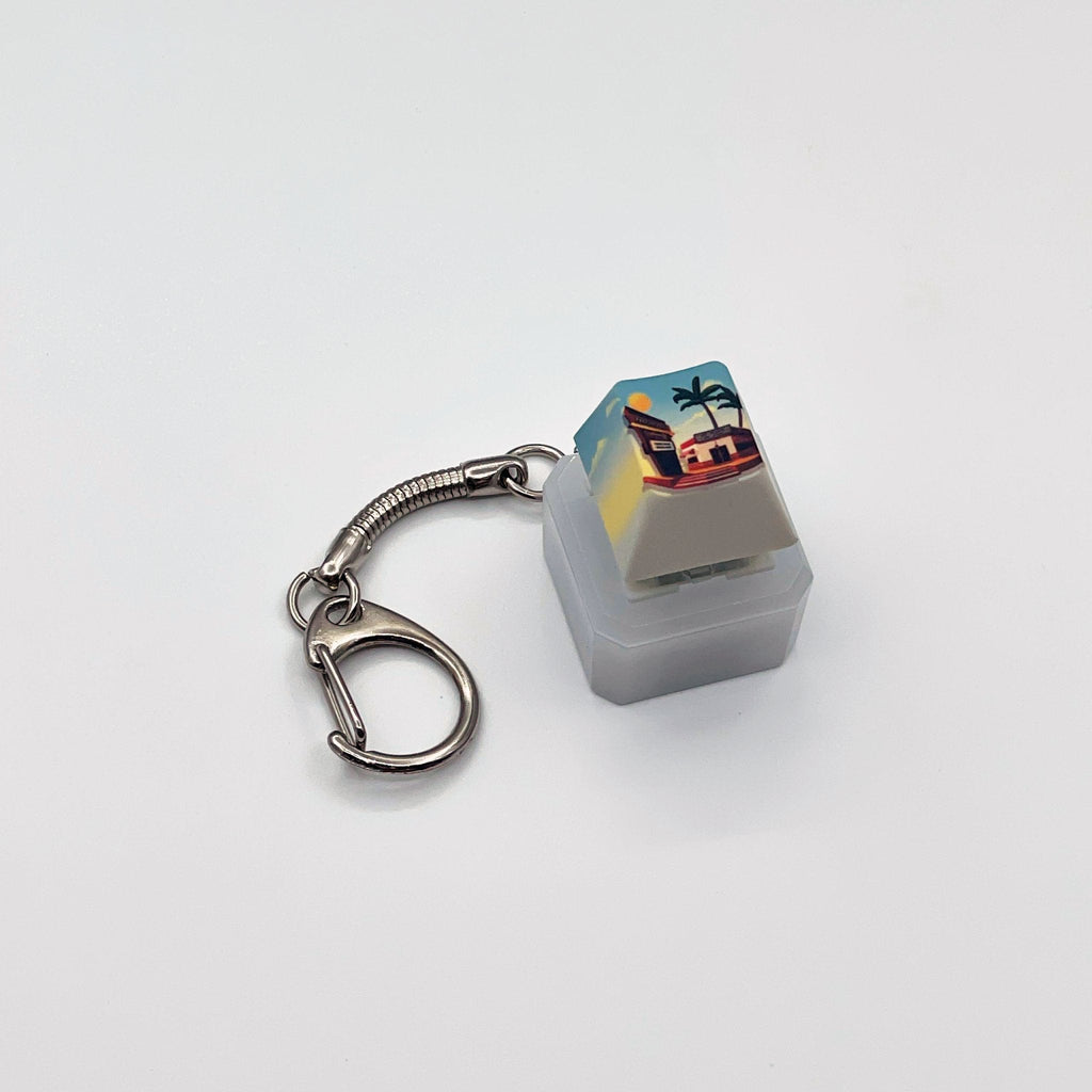 [Ready Stock] Goblintechkeys x Highway Cafe x Trap Nation LED Keycaps Fidget Keychain