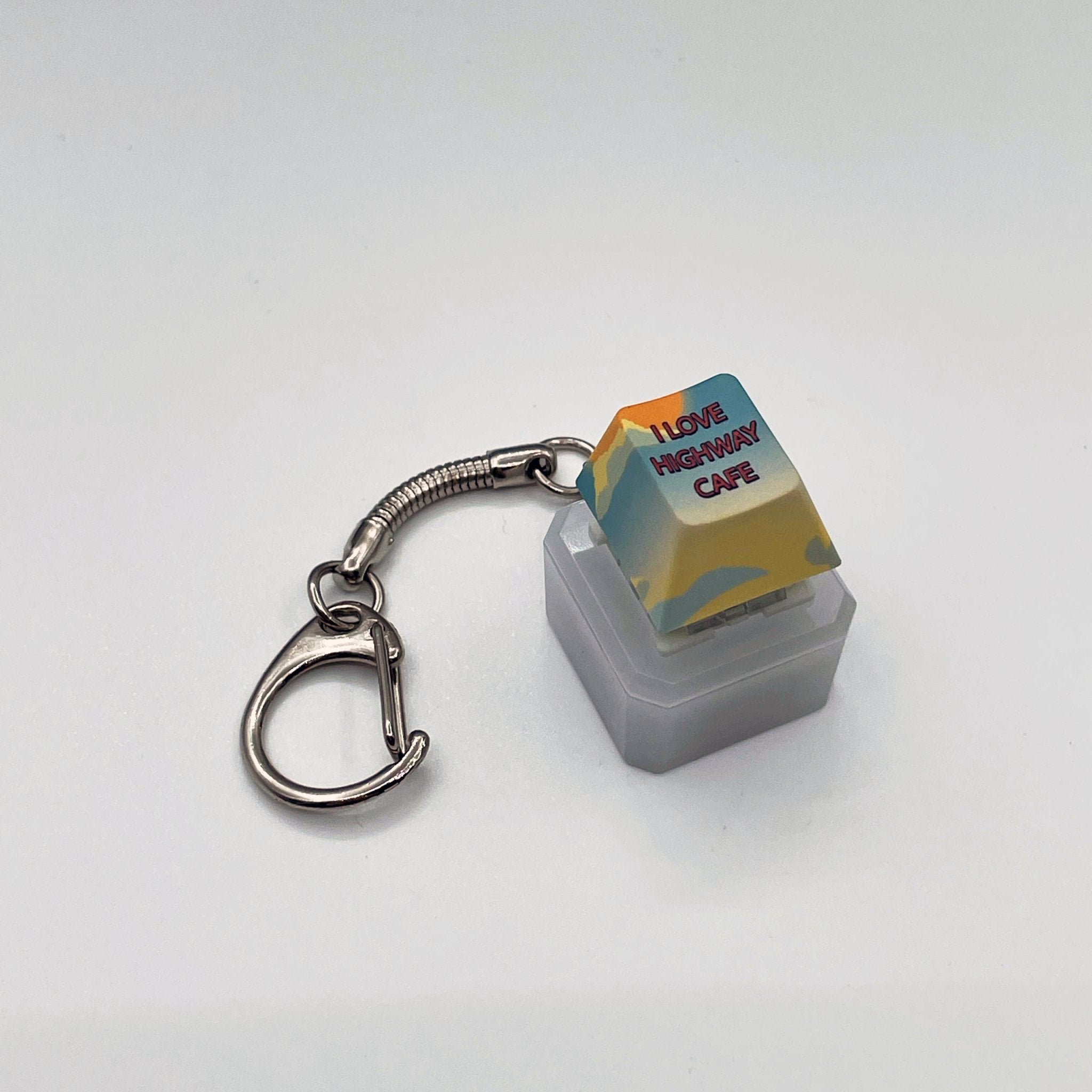 [Ready Stock] Goblintechkeys x Highway Cafe x Trap Nation LED Keycaps Fidget Keychain