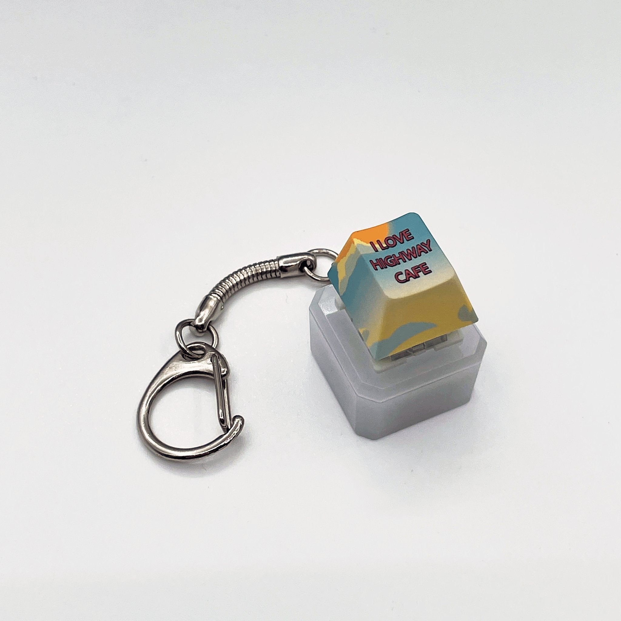 [Ready Stock] Goblintechkeys x Highway Cafe x Trap Nation LED Keycaps Fidget Keychain