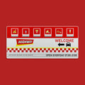[Ready Stock] Goblintechkeys x Highway Cafe x Trap Nation Deskmat XL - Highway Cafe Signboard