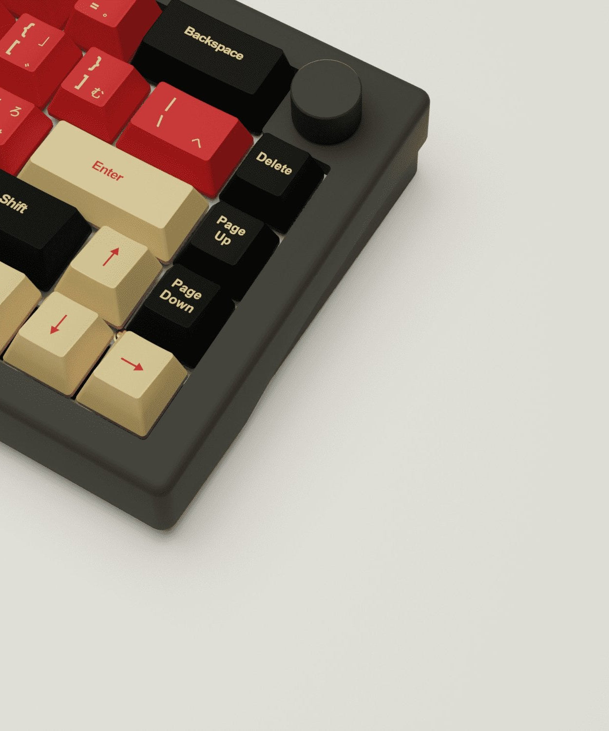 Red Samurai Design Keycaps and Mechanical Keyboard