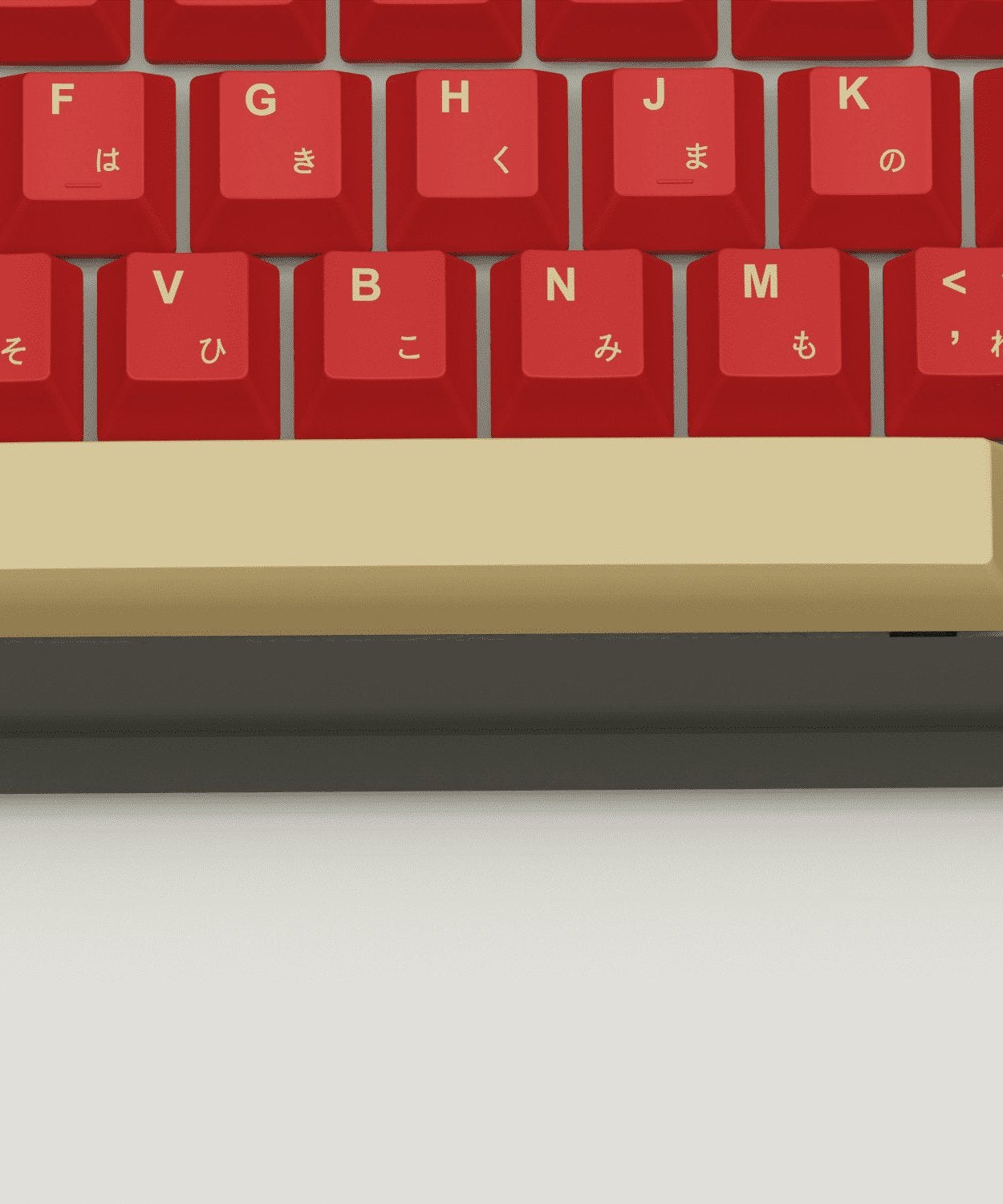 Red Samurai Design Keycaps and Mechanical Keyboard