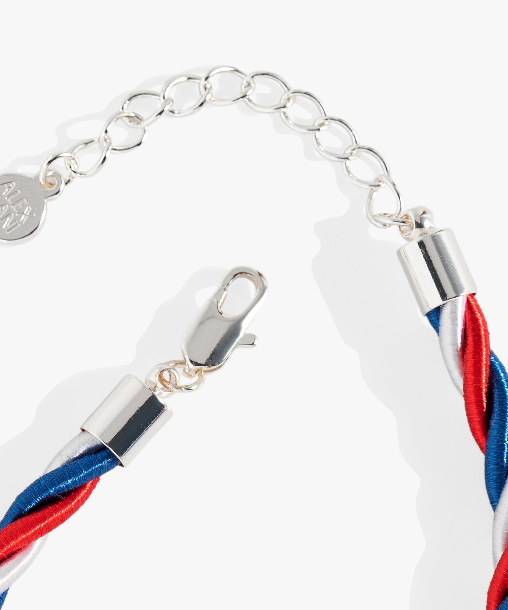 Red, White and Blue Star Cord Bracelet