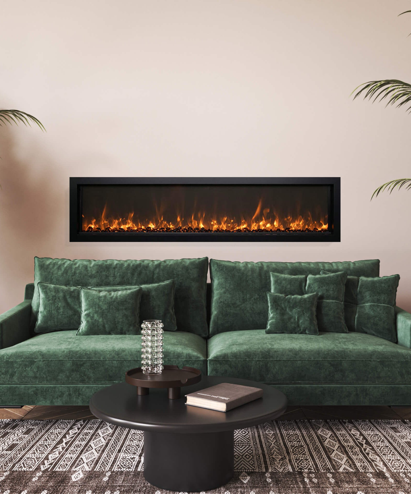 Remii Extra Slim Electric Fireplace [1027-35/45/65-XS] (SAK25687)