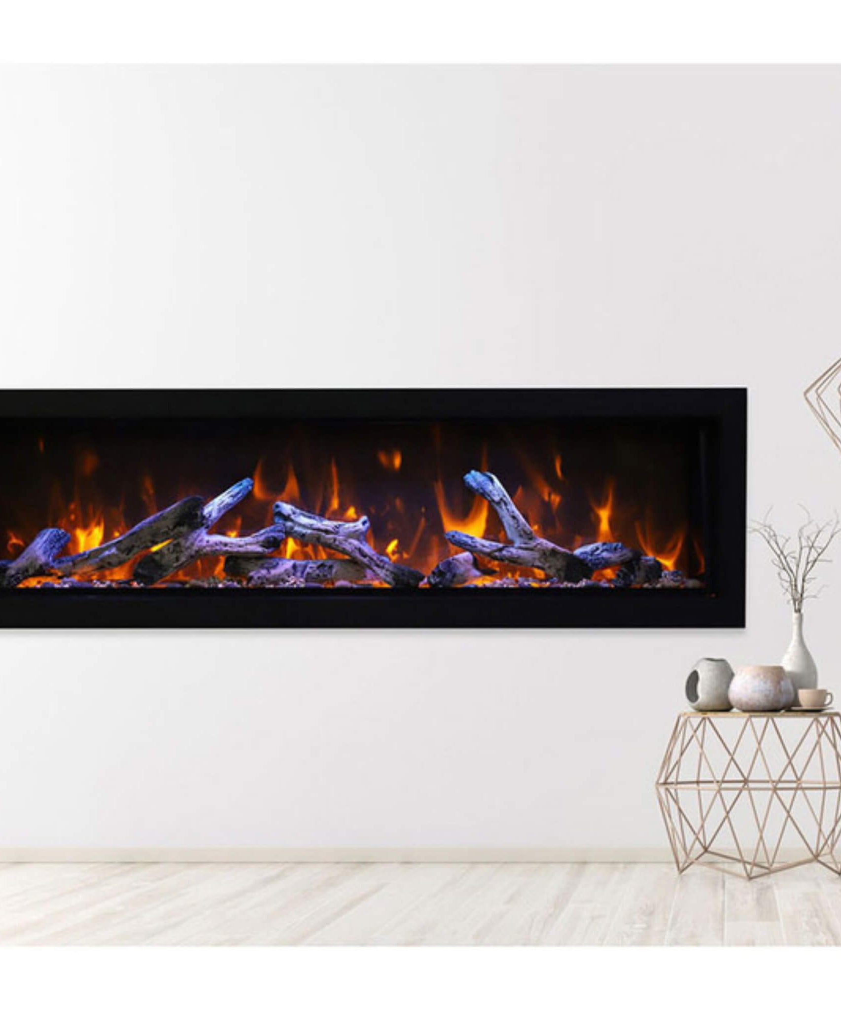 Remii Extra Tall 55-Inch Electric Fireplace With Remote Control [102755-XT] (SAK25578)