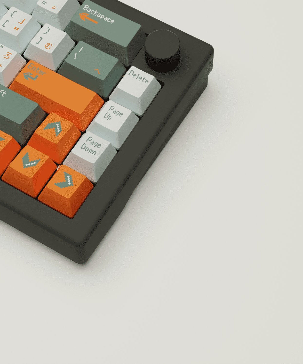 Retro Design Keycaps and Mechanical Keyboard