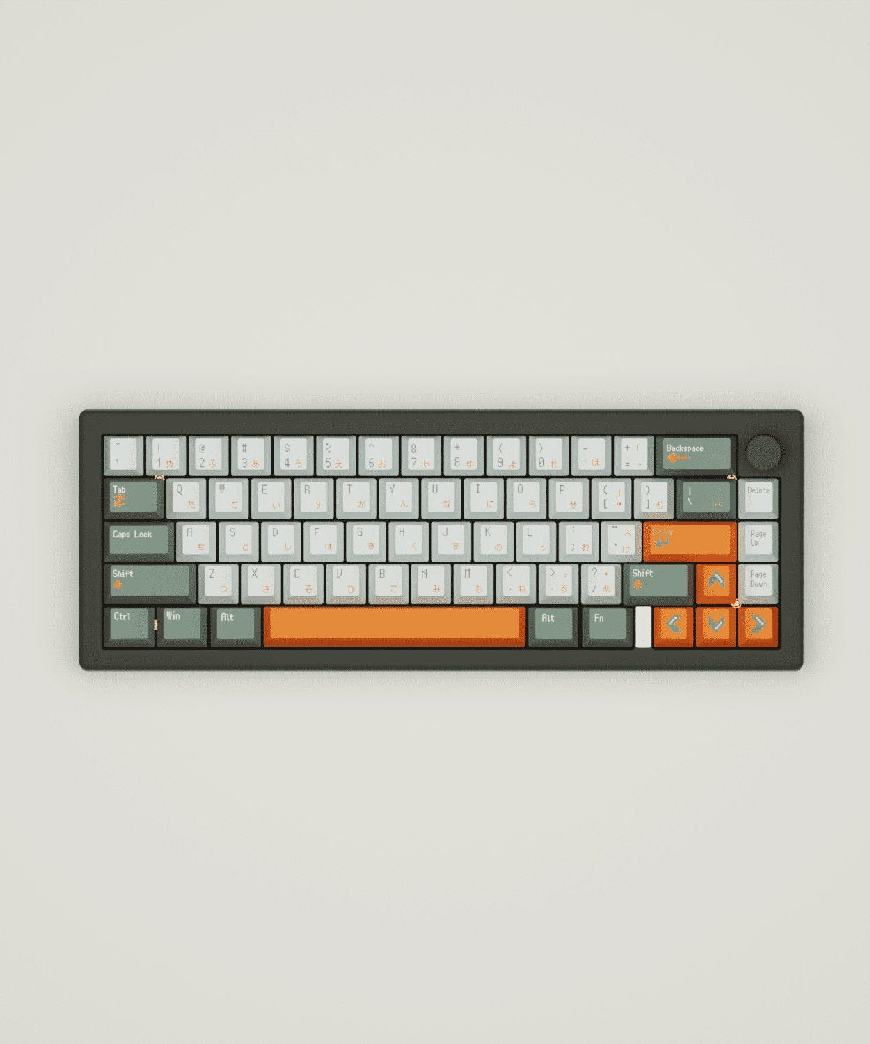 Retro Design Keycaps and Mechanical Keyboard