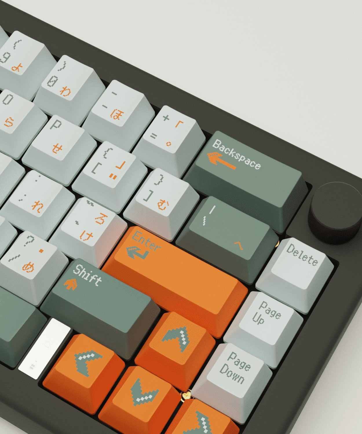 Retro Design Keycaps and Mechanical Keyboard