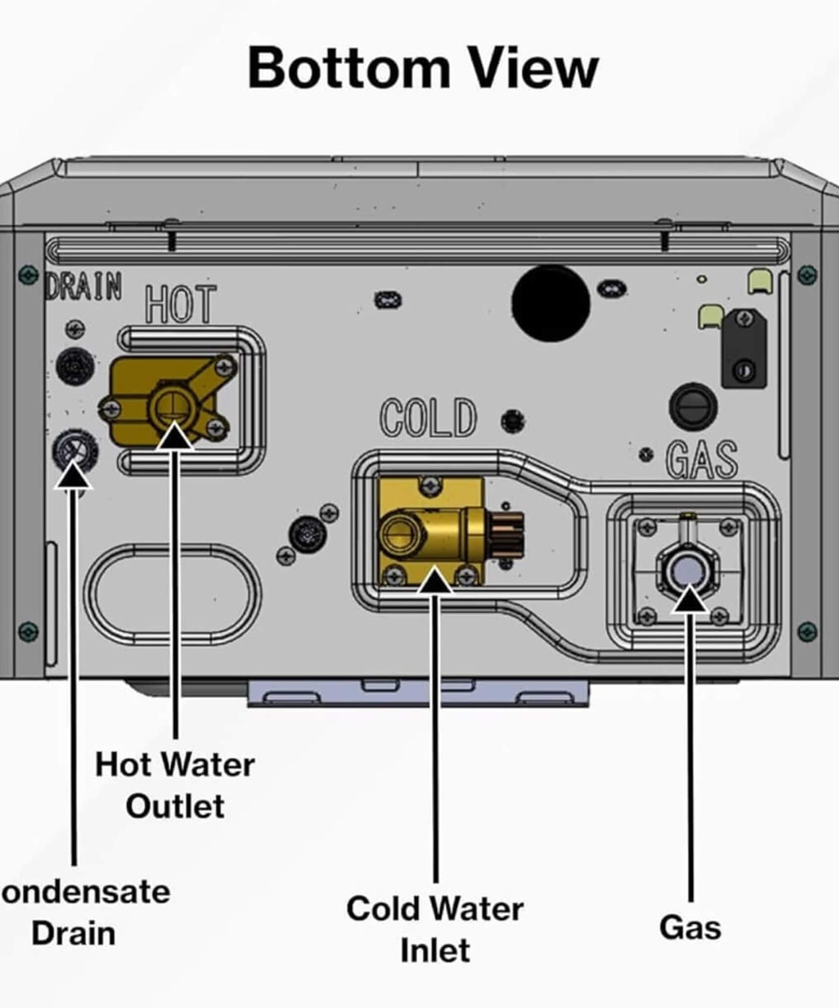 RN 11.0 GPM Outdoor Commercial High-Efficiency Tankless Water Heater (SAK75016)