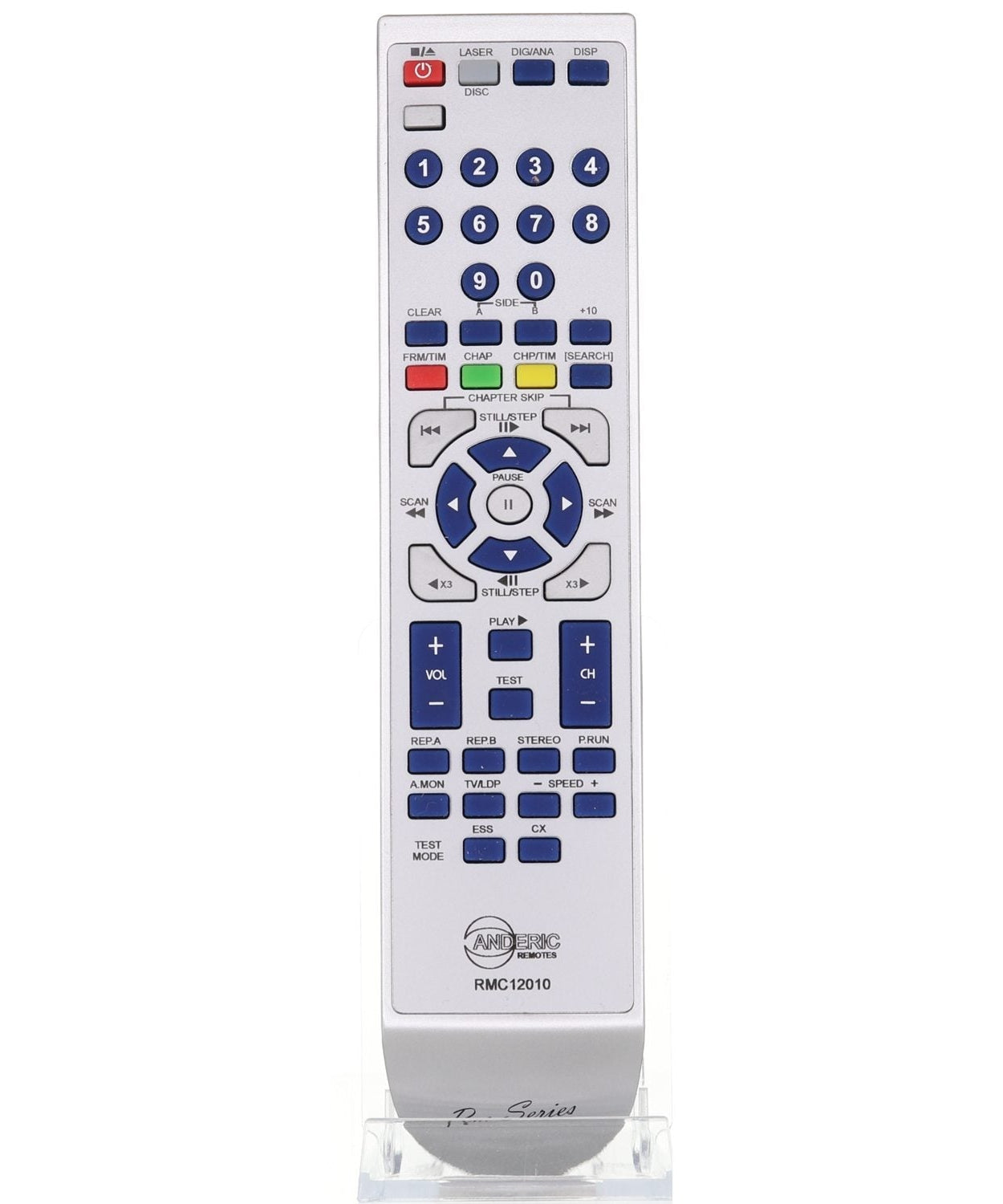 Anderic RMC12010 Replacement Service Laser Disc Remote Control for Pioneer | GGF138150, J6090113A, GGF1595