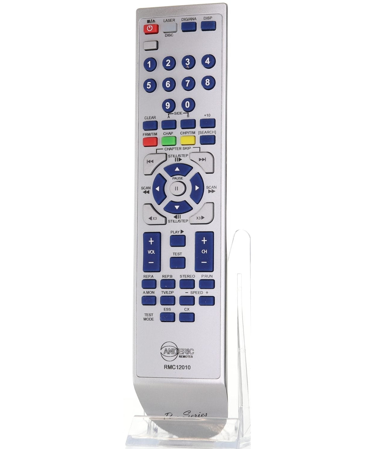 Anderic RMC12010 Replacement Service Laser Disc Remote Control for Pioneer | GGF138150, J6090113A, GGF1595