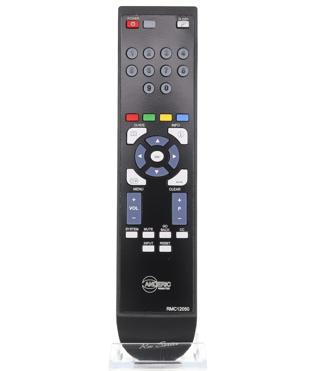 Anderic CRK17TD1 Master TV Remote Control for RCA Hospitality TV | - RMC12050