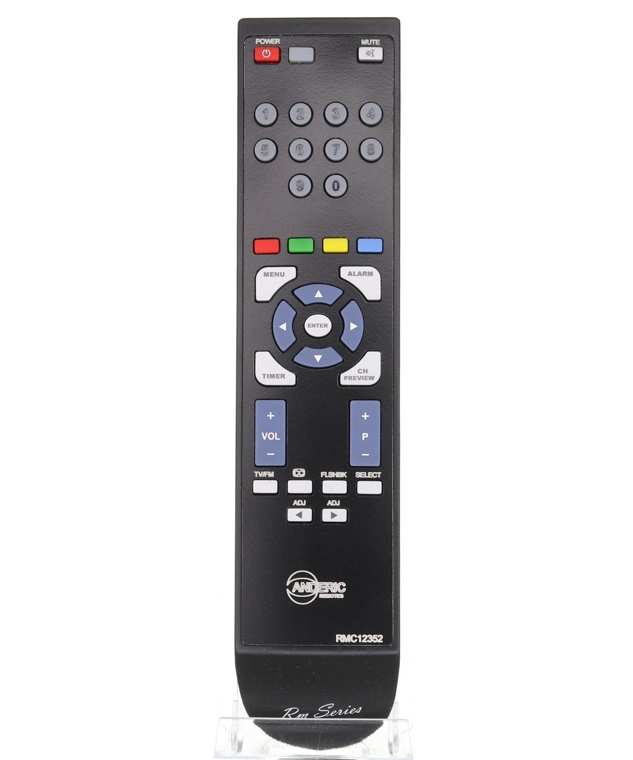 Anderic RMC12352 Replacement Master TV Remote Control for Zenith Commercial/Hospitality TVs