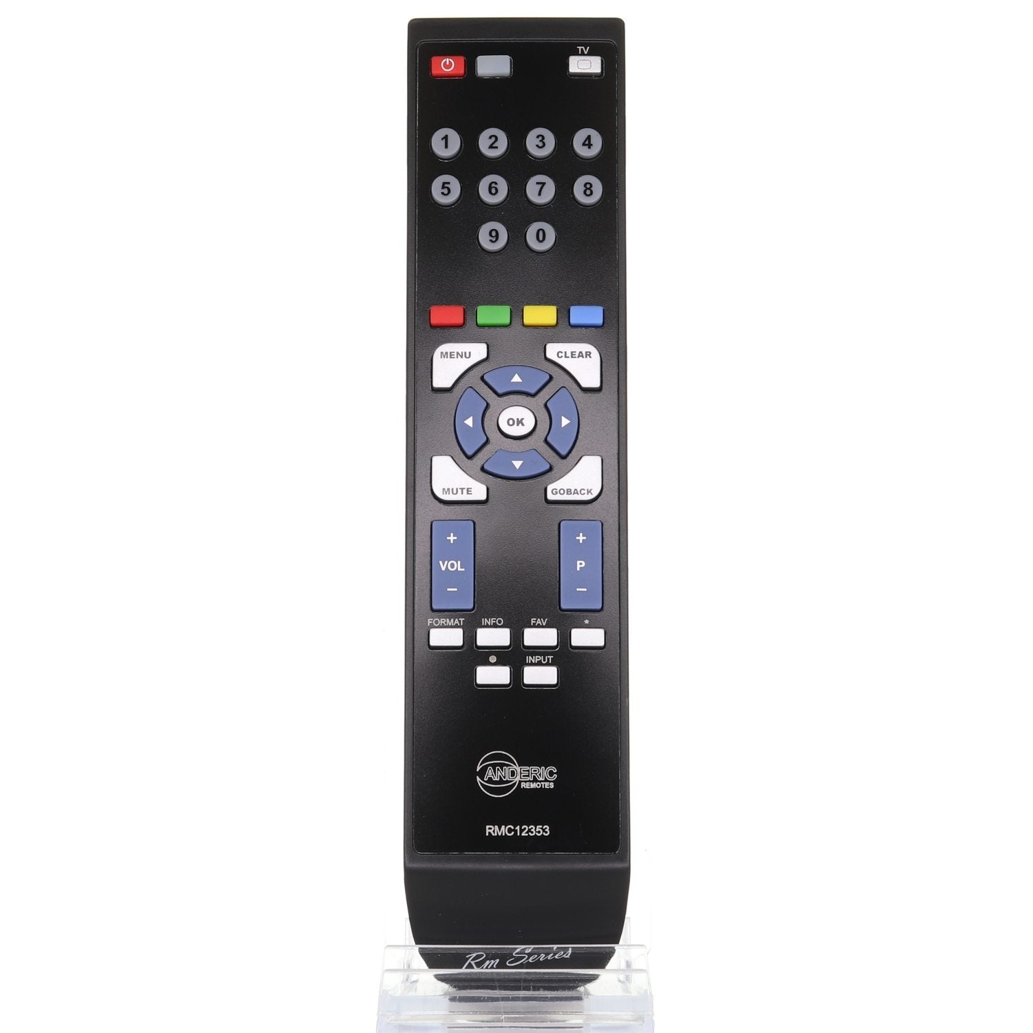 Anderic RMC12353 Replacement TV Remote Control for RCA RC246