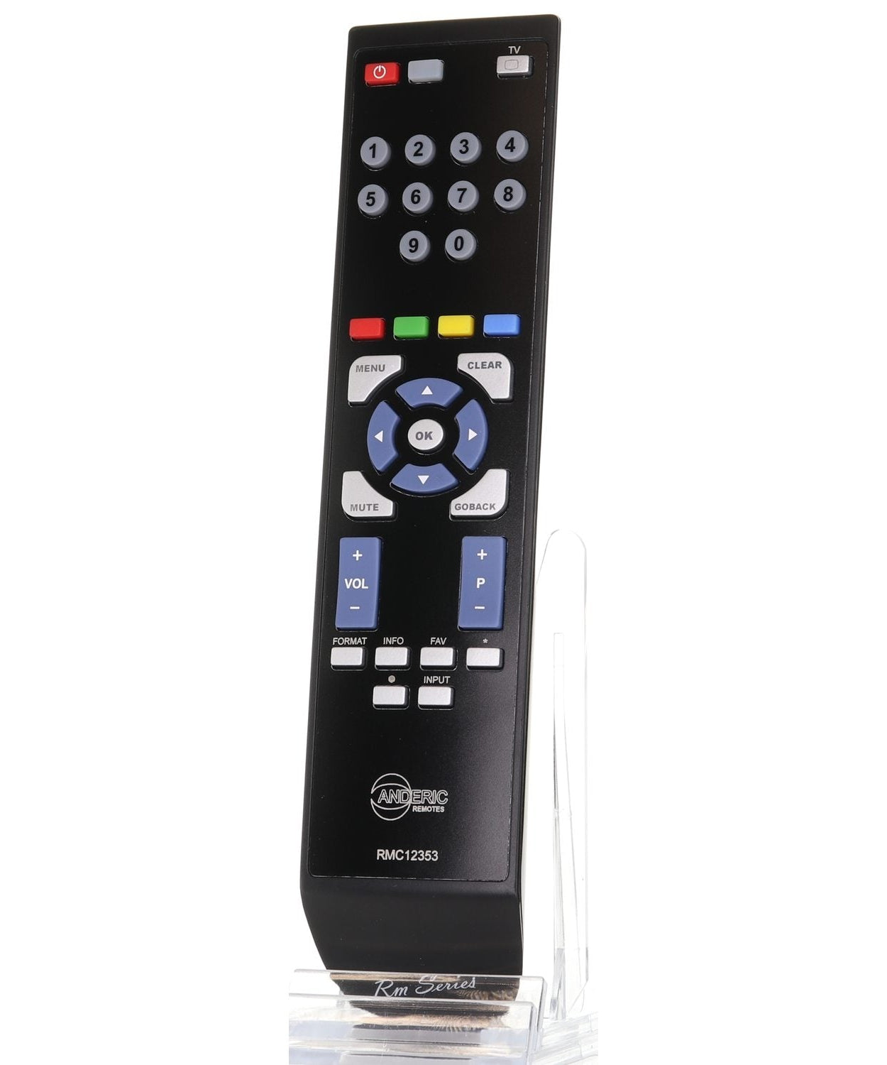 Anderic RMC12353 Replacement TV Remote Control for RCA RC246