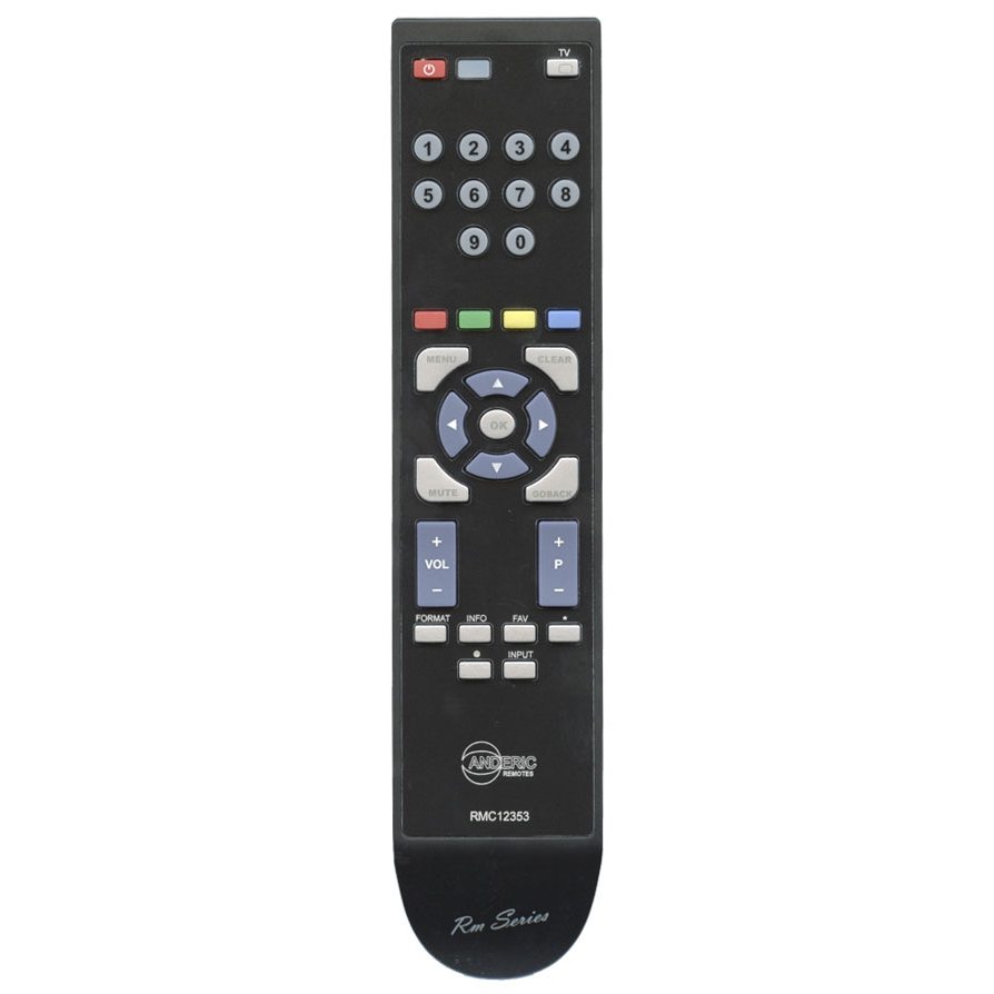 Anderic RMC12353 Replacement TV Remote Control for RCA RC246