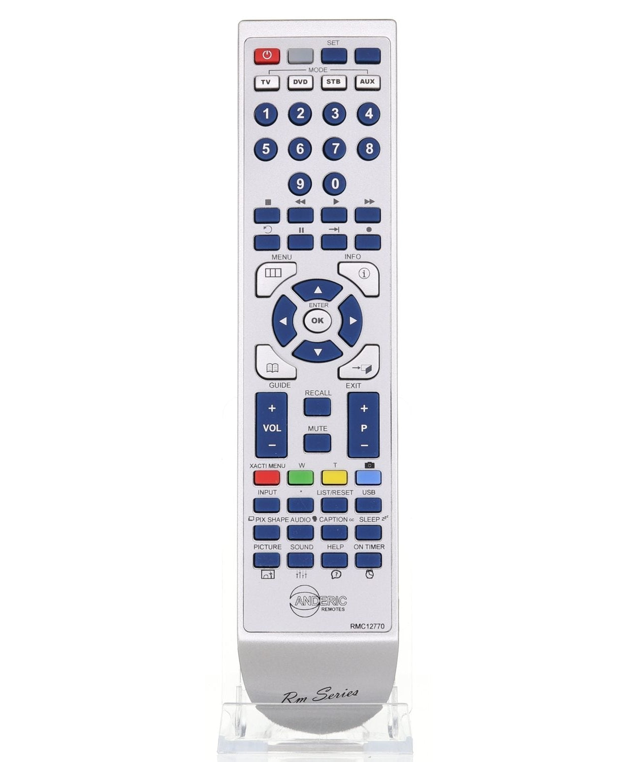 Anderic Replacement TV Remote Control for Sanyo GXDB - RMC12770