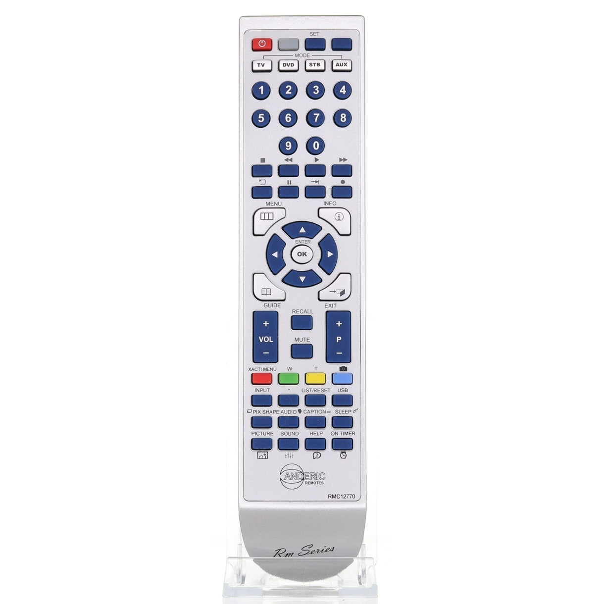 Anderic Replacement TV Remote Control for Sanyo GXDB - RMC12770