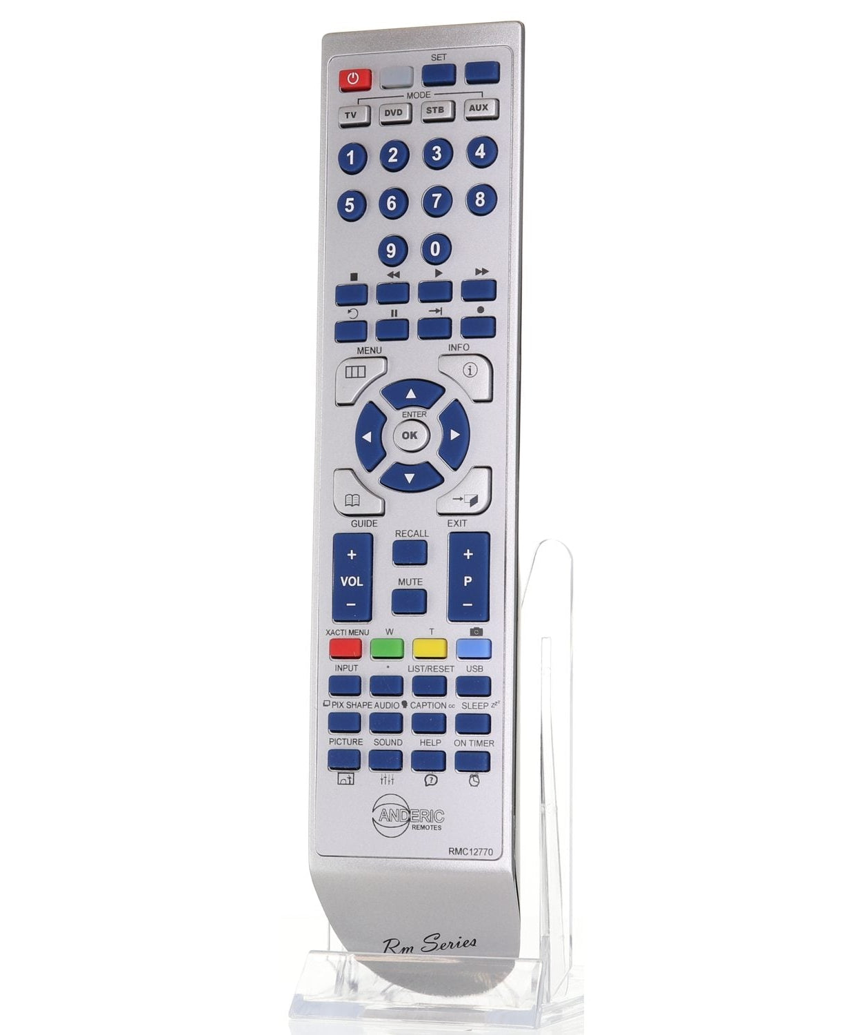 Anderic Replacement TV Remote Control for Sanyo GXDB - RMC12770