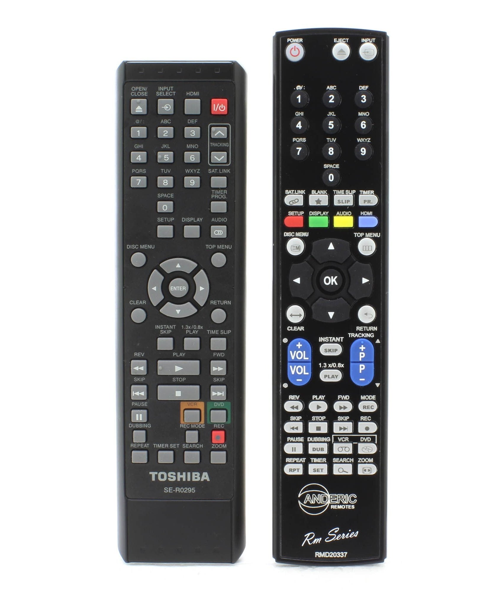 Anderic RMD20337 Replacement DVDR Remote Control for Toshiba SER0295