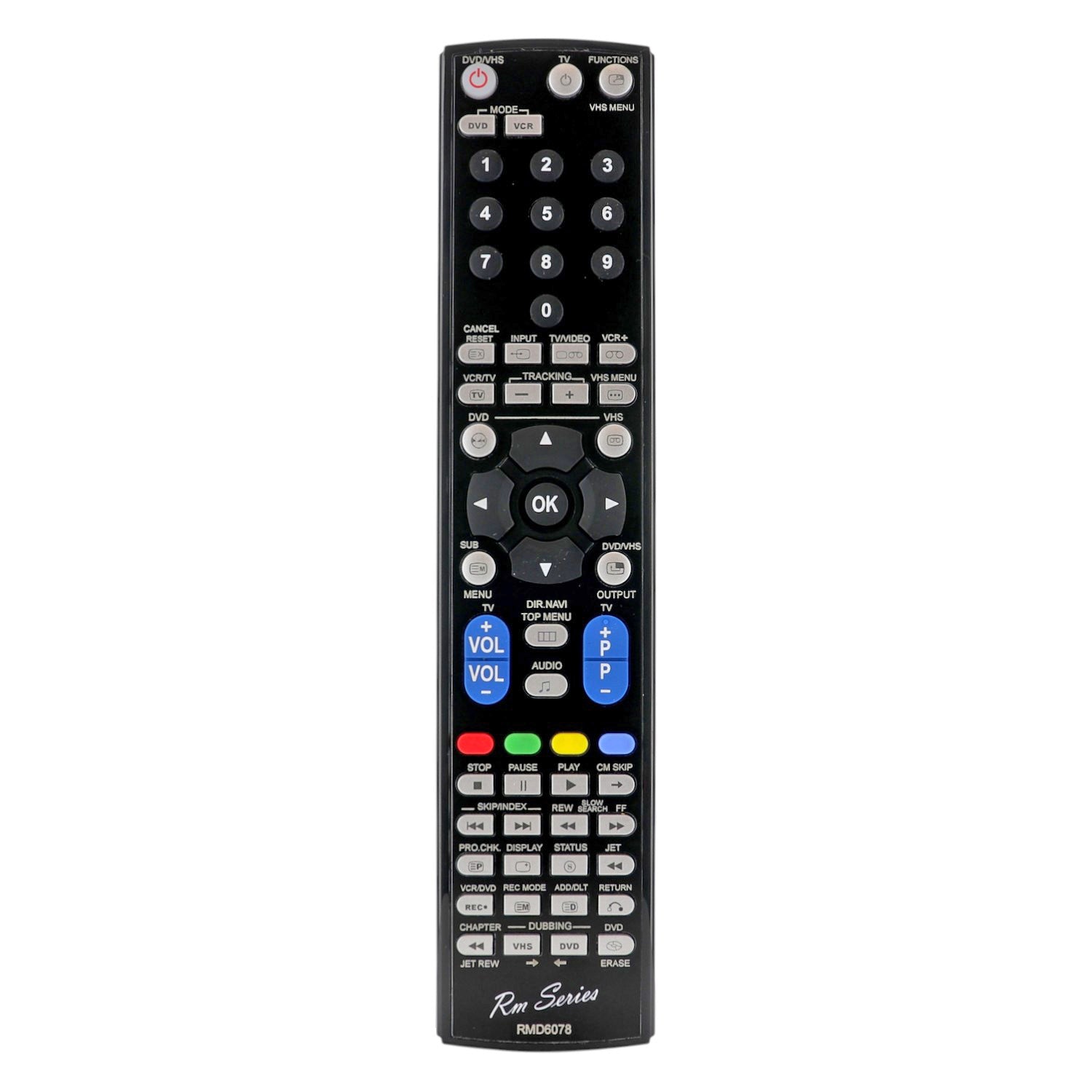 Anderic EUR7721X10 DVDR / VCR Combo Remote Control for Panasonic - RMD6078