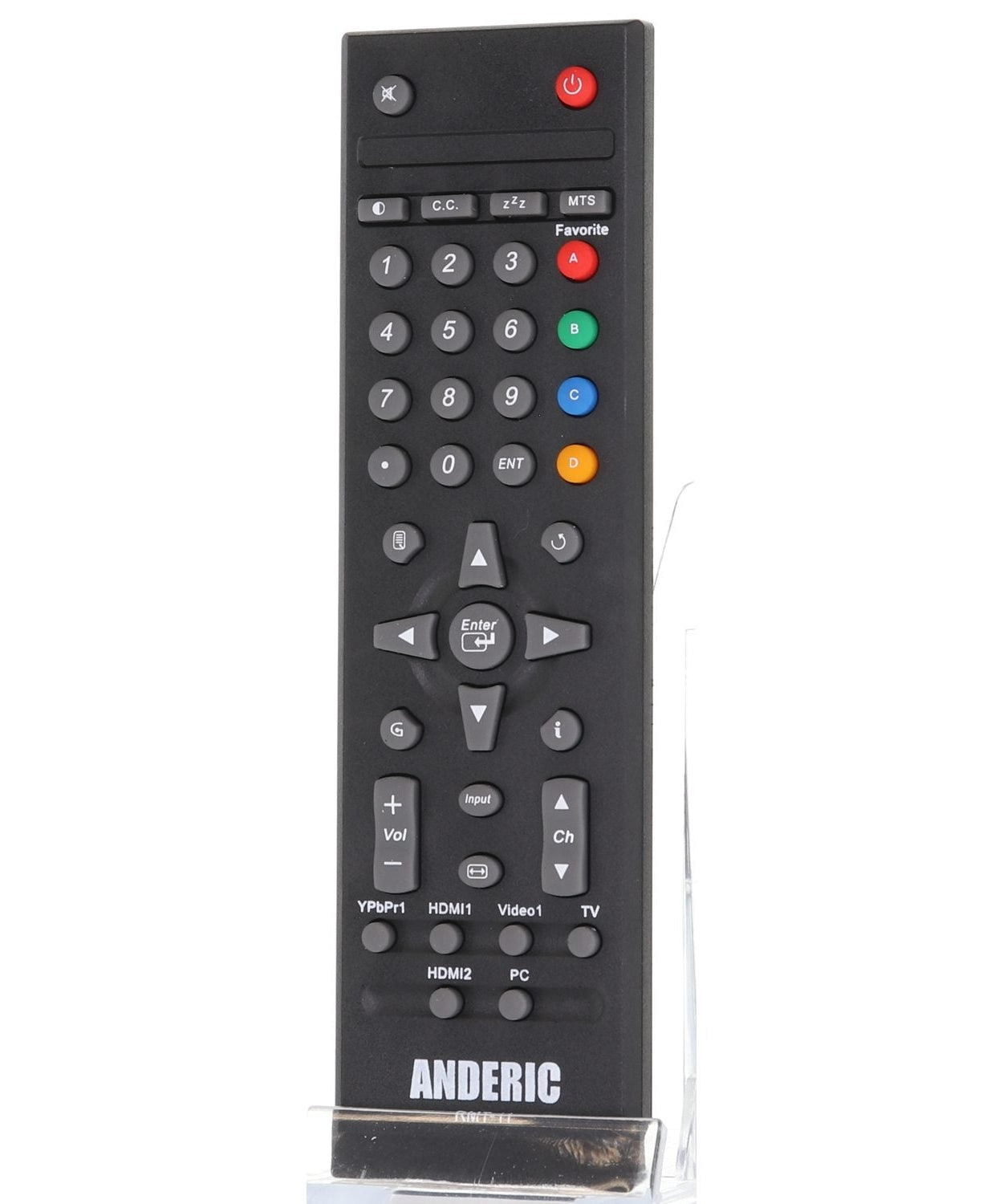 Anderic RMT11 Replacement TV Remote Control for Westinghouse