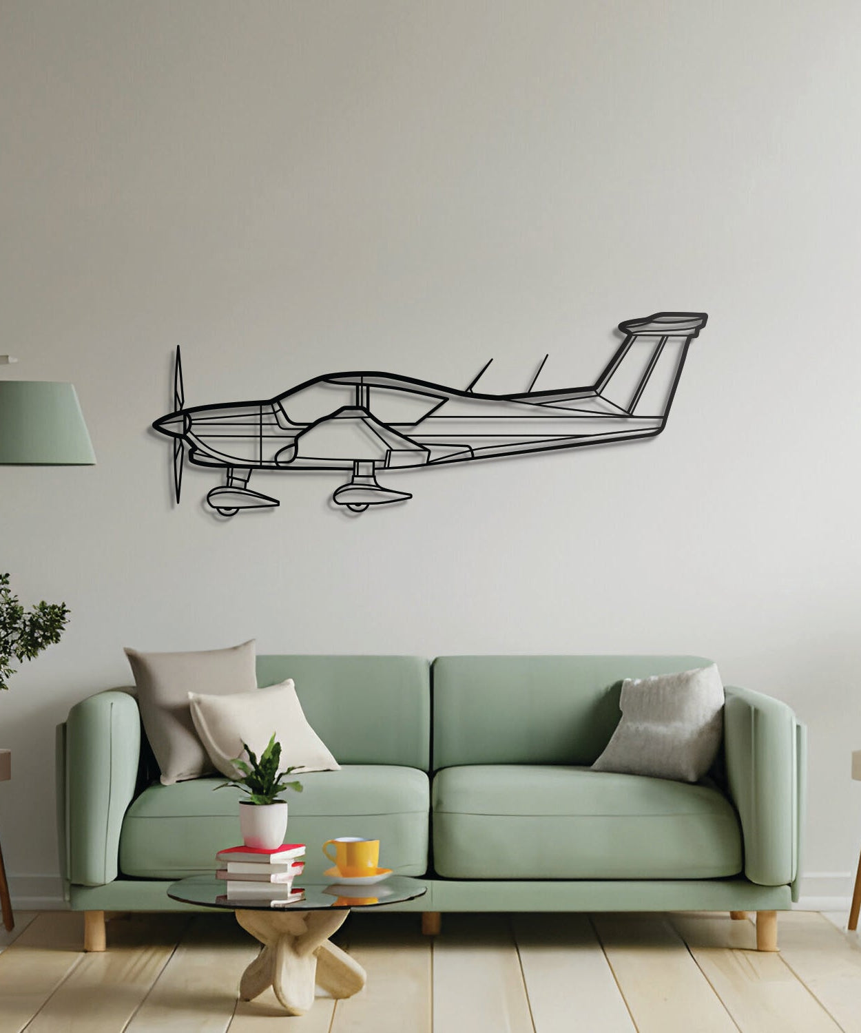 R3000-160 Metall-Flugzeug-Wandkunst - NCP0339