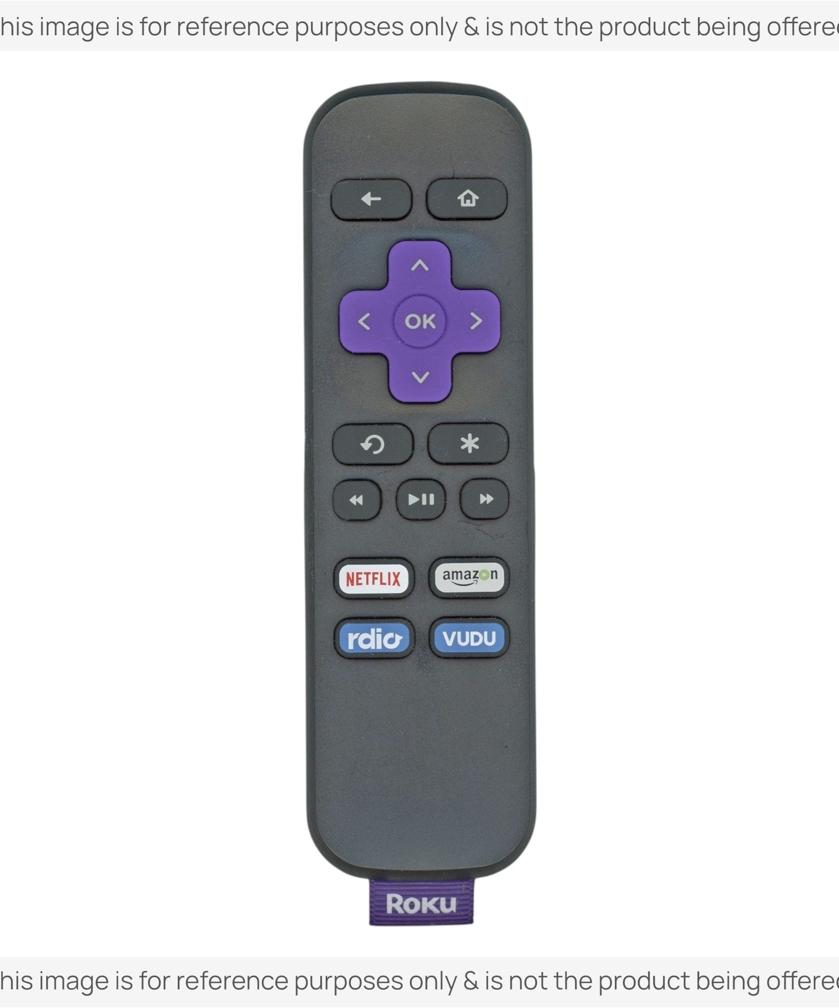 Substitute for Roku 3226000111 Streaming express Remote Control [RRST01]