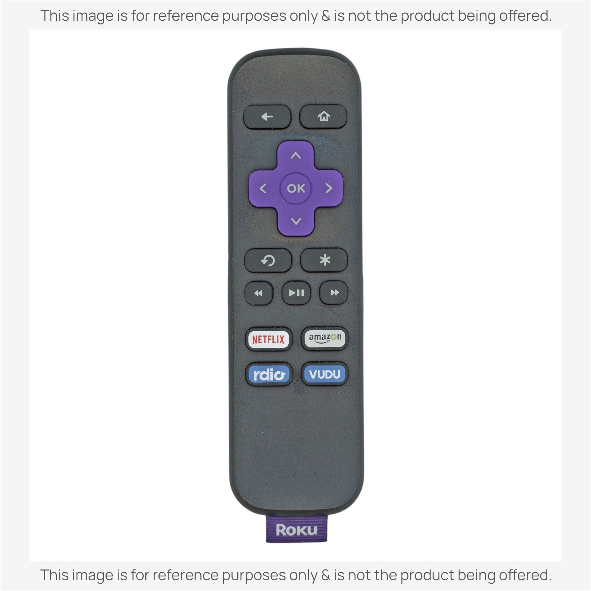 Substitute for Roku 3226000111 Streaming express Remote Control [RRST01]
