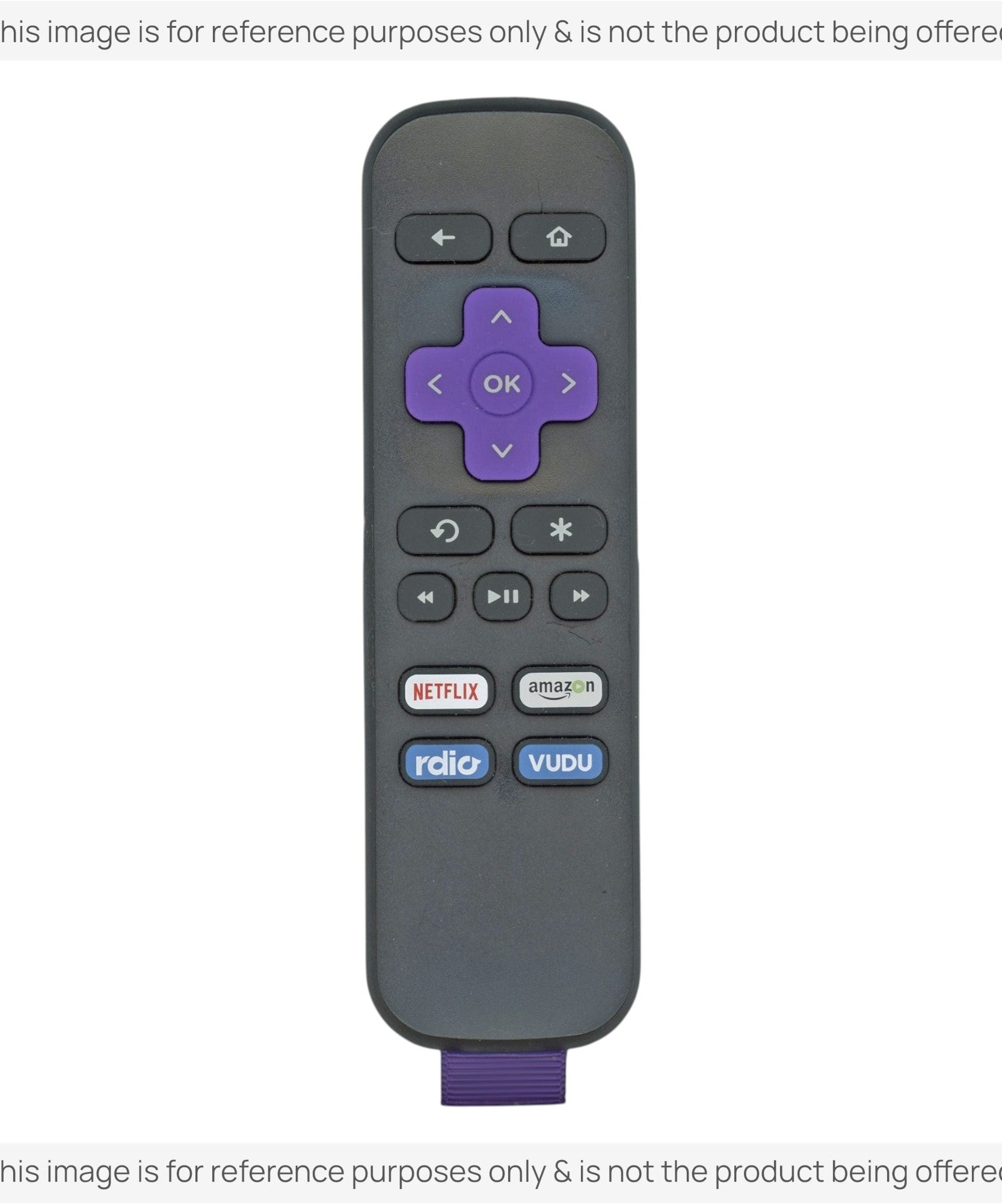 Substitute for Roku 3226000111 Streaming express Remote Control [RRST01]
