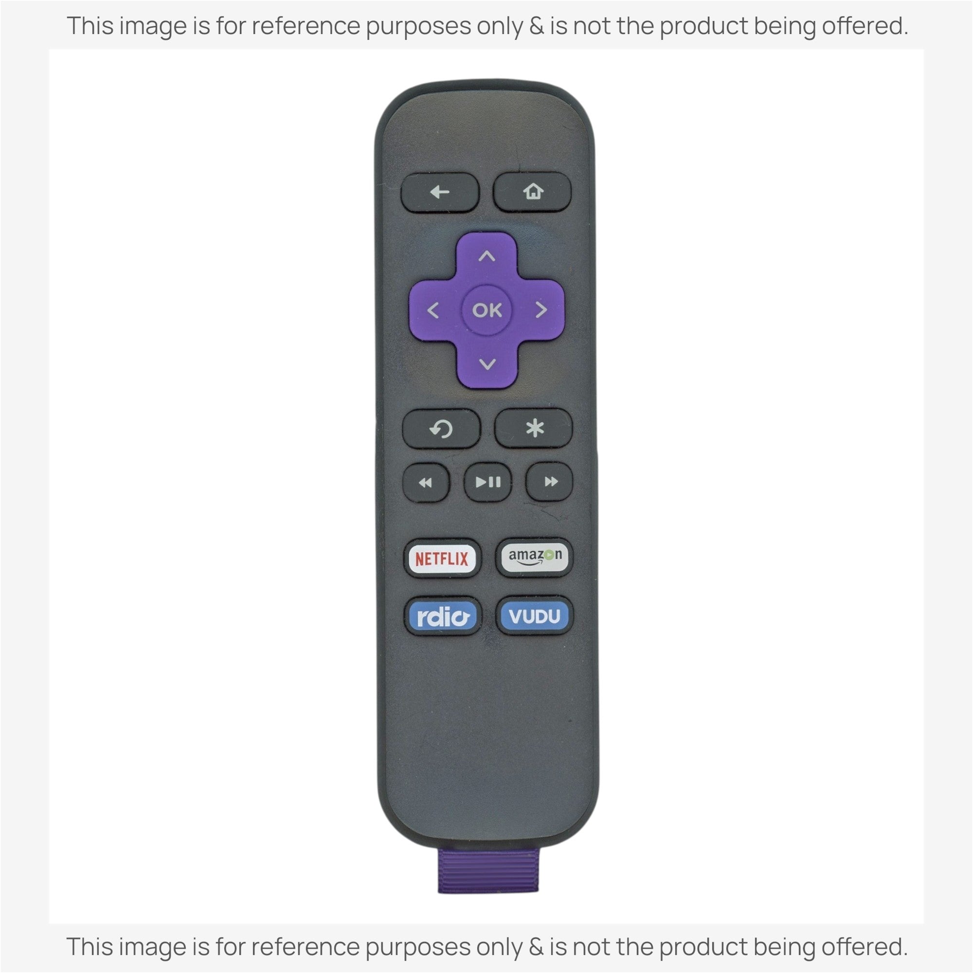 Substitute for Roku 3226000111 Streaming express Remote Control [RRST01]
