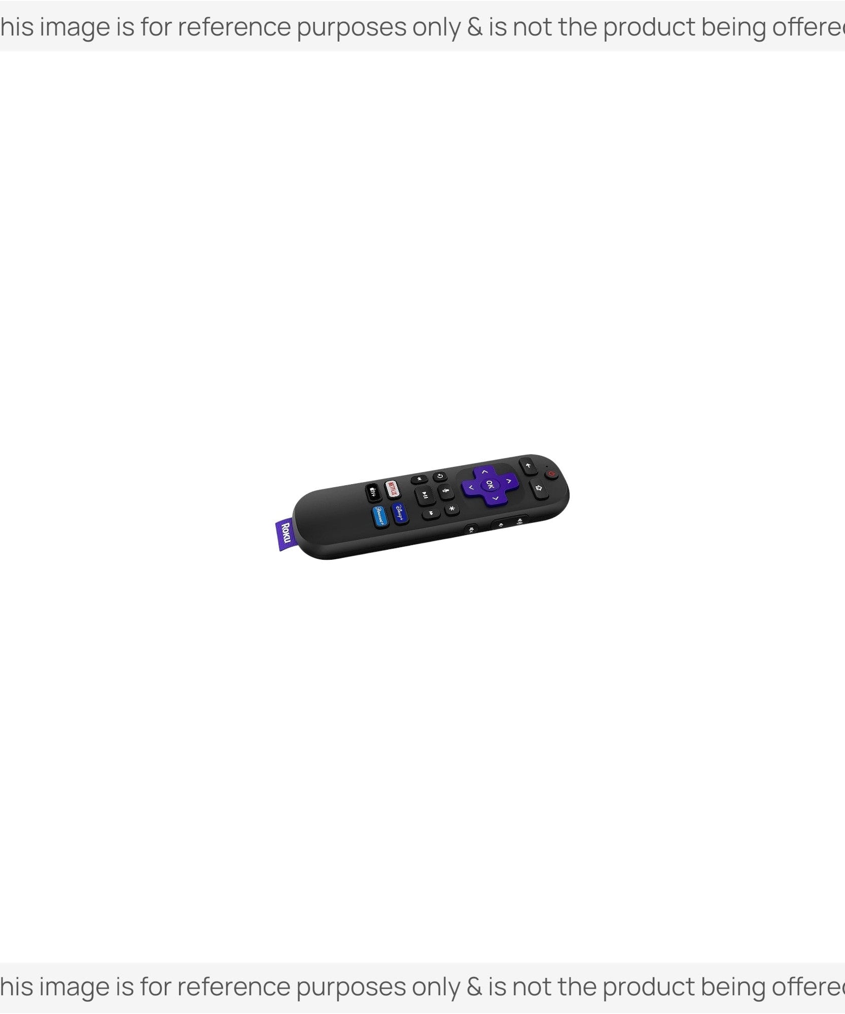 Substitute for Roku RC-A1R Universal Streaming Remote Control [RCGZ1]