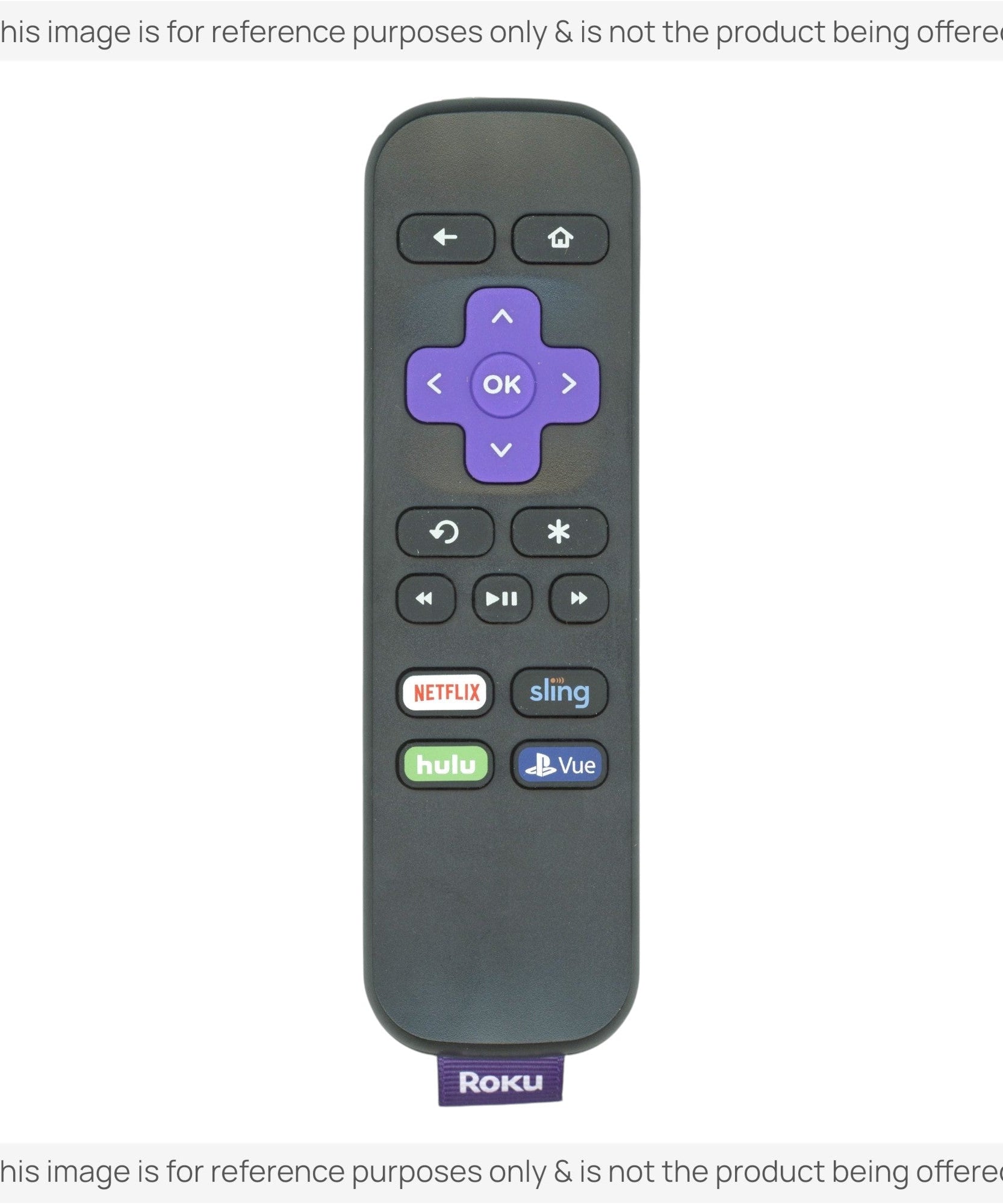 Substitute for Roku RC115 IR Streaming Remote Control [RRST01]