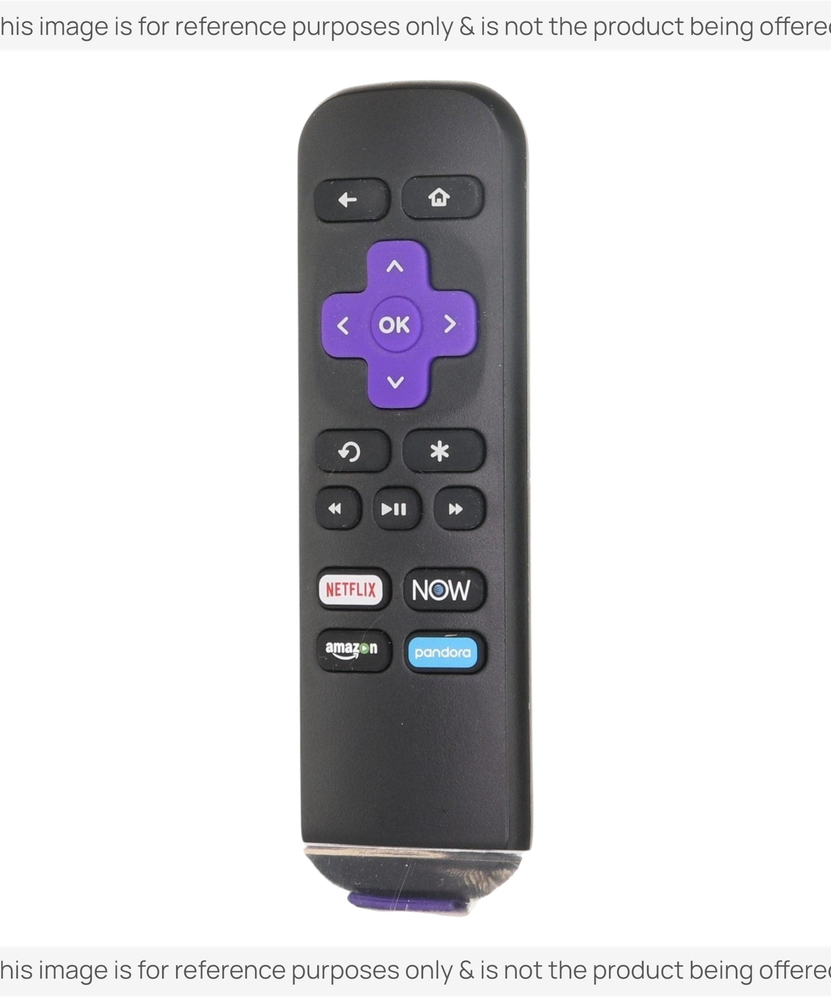 Substitute for Roku RC-151 Streaming Remote Control [RCGZ1]