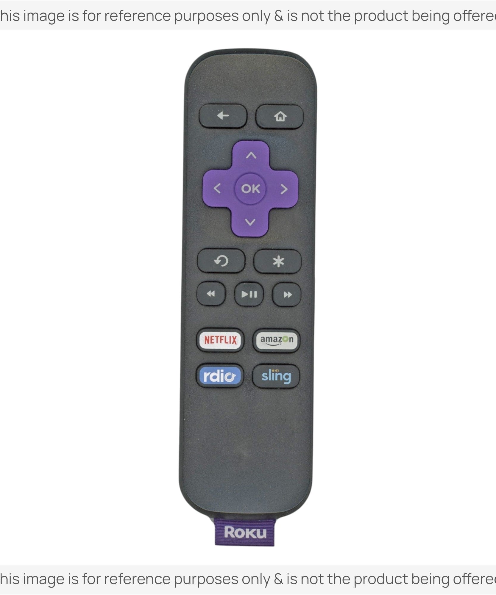 Substitute for Roku RC31 Streaming Remote Control [RRST01]