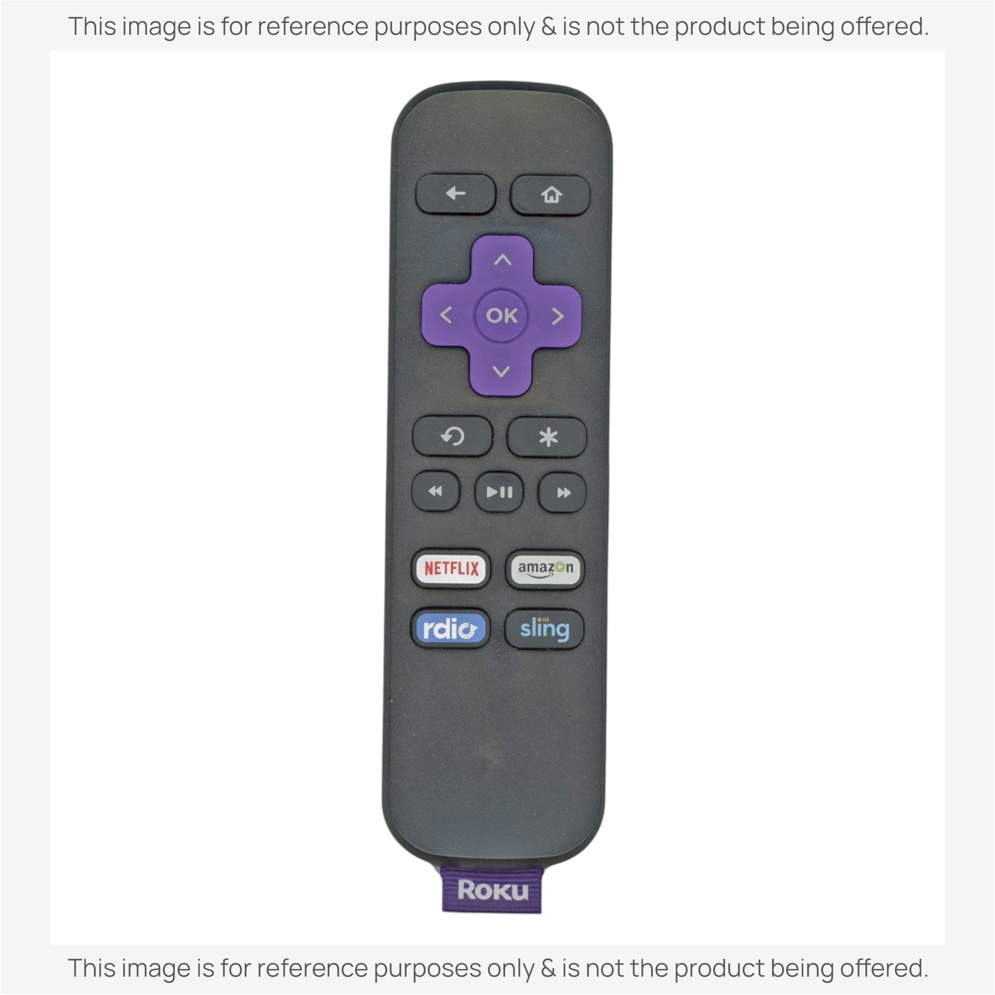 Substitute for Roku RC31 Streaming Remote Control [RRST01]
