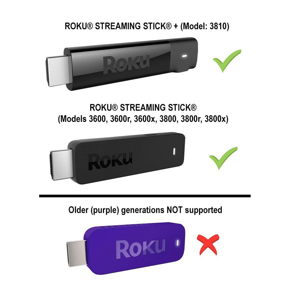Roku RC-AL2 Streaming Stick Remote Control | Voice | RF - 3226000284