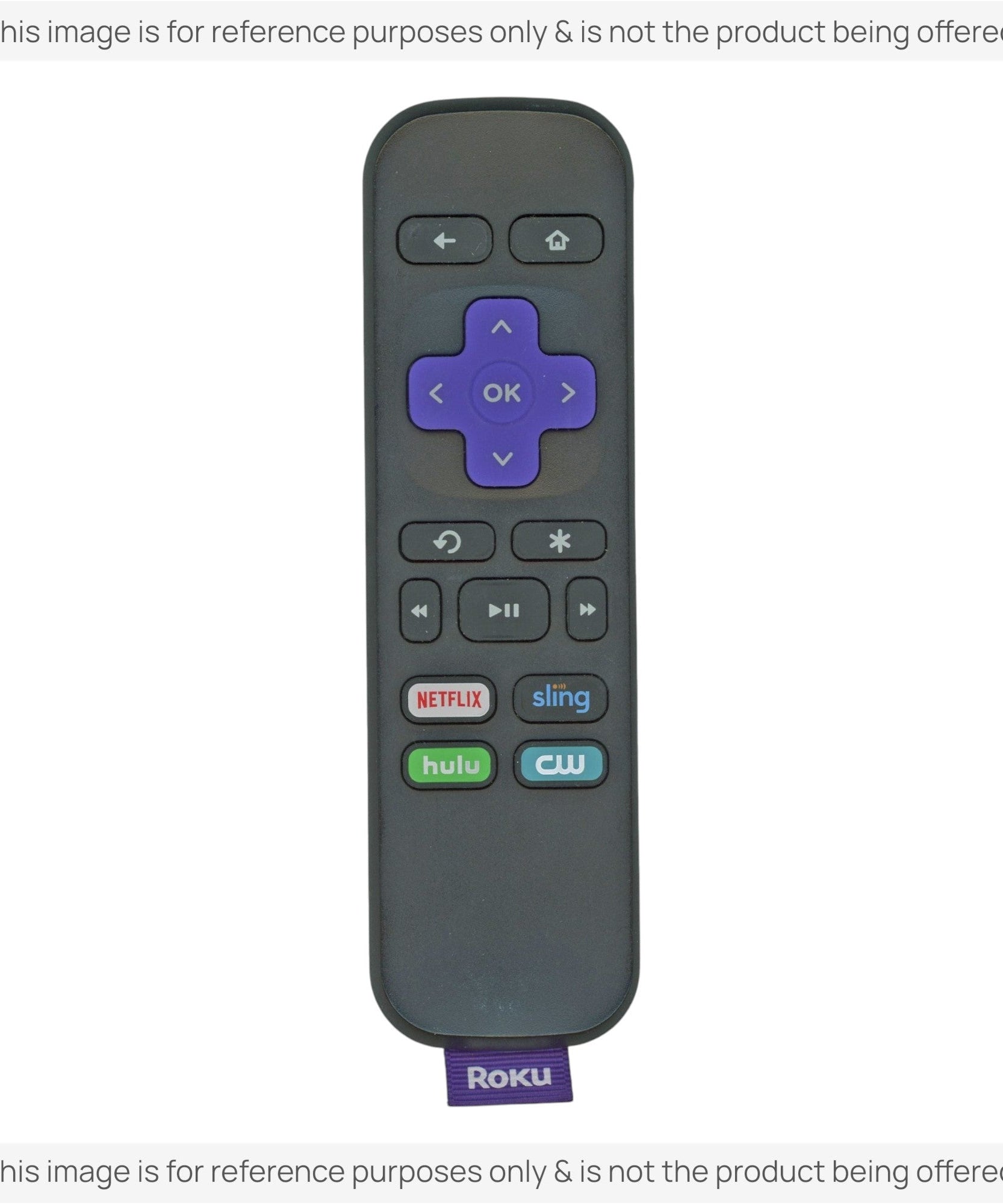 Substitute for Roku RC-ALIR Roku EXPRESS Streaming Hub Remote Control 3226000438 [RRST01]