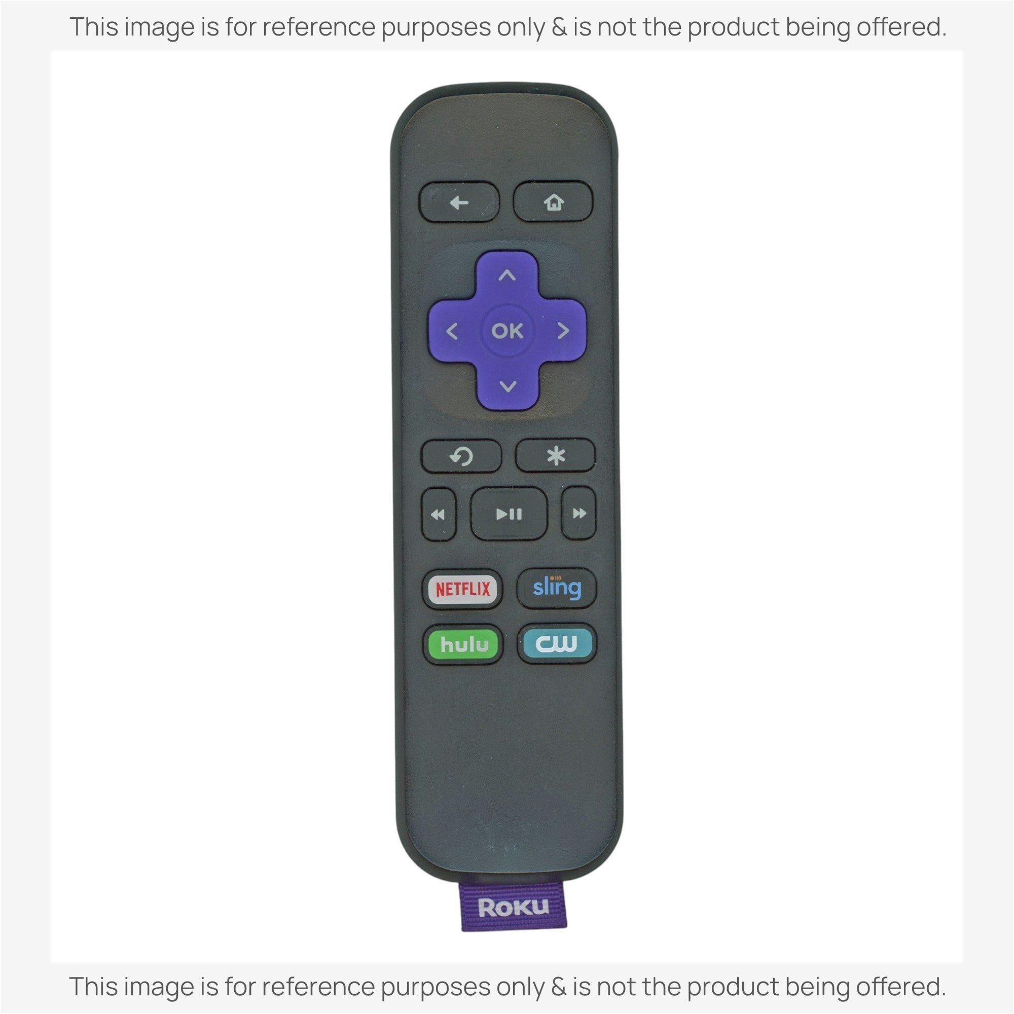 Substitute for Roku RC-ALIR Roku EXPRESS Streaming Hub Remote Control 3226000438 [RRST01]