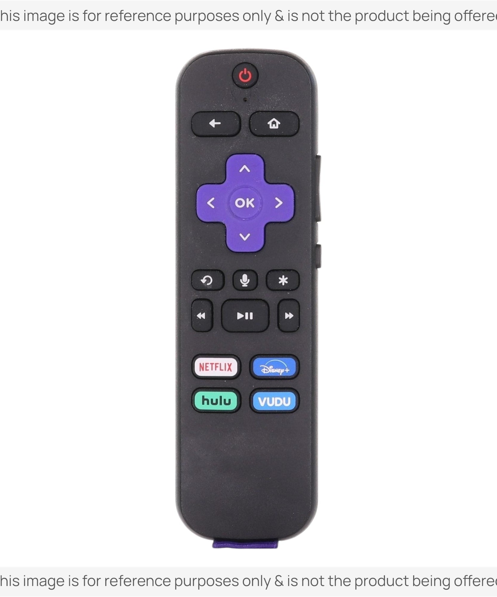 Substitute for Roku RC-EL1 Streaming Stick Remote Control with Voice 3226000679 [RCGZ1]