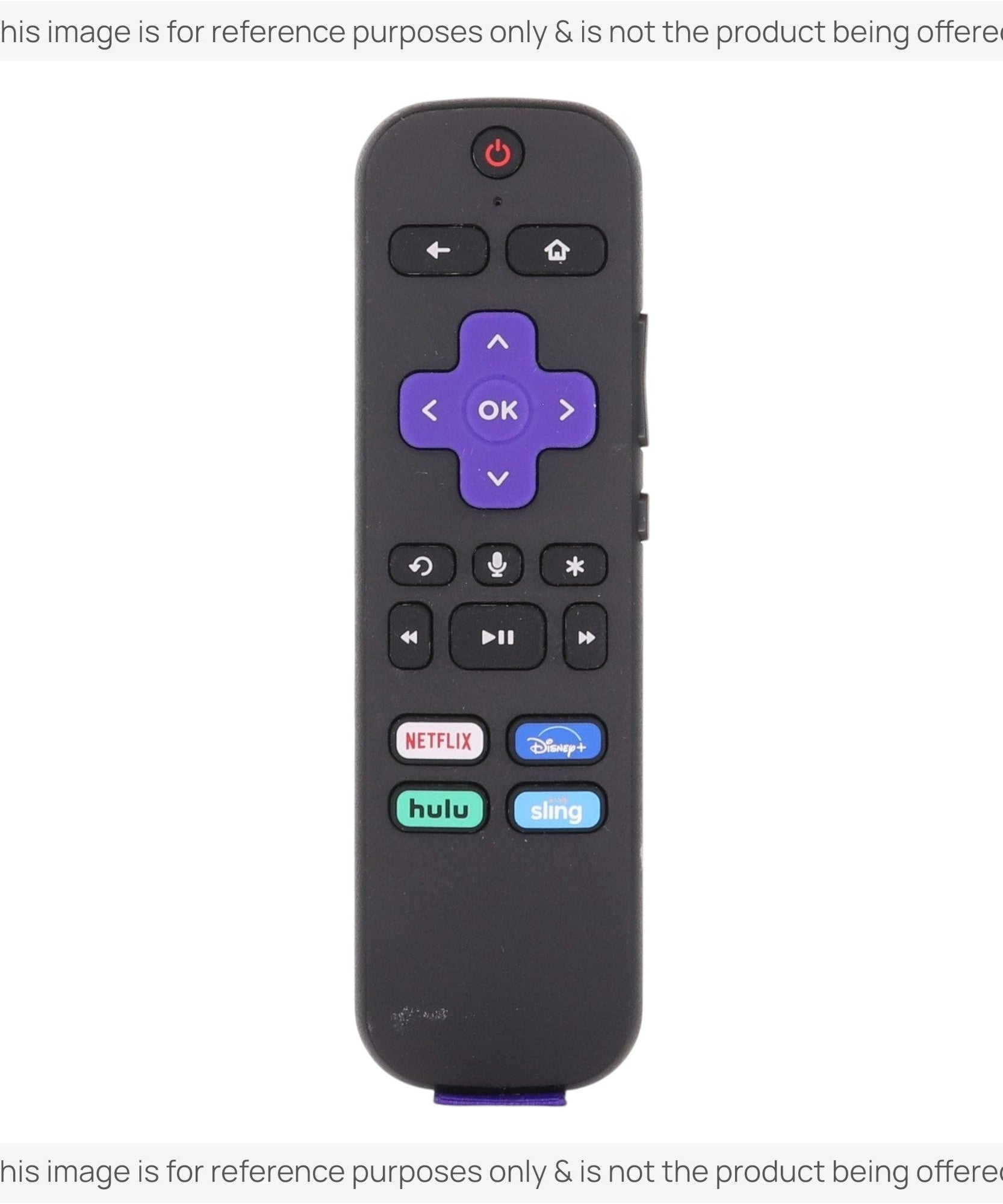 Substitute for Roku RC-EL1 Streaming Stick Remote Control with Voice 3226000674 [RCGZ1]